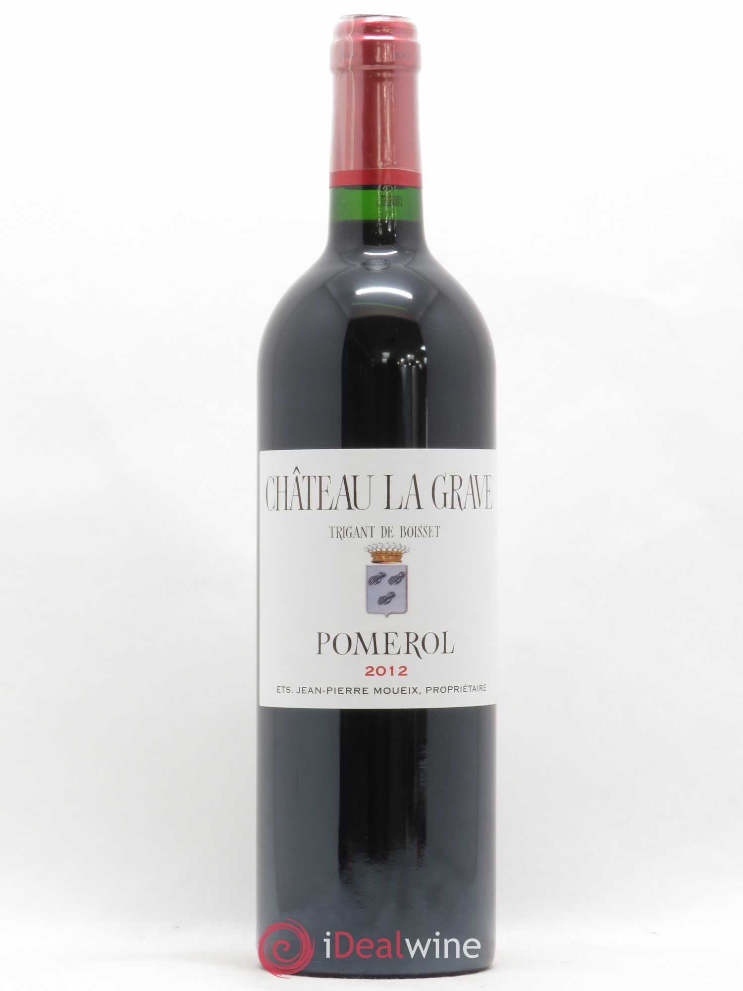 Château La Grave à Pomerol (Trigant de Boisset) (sans prix de réserve) 2012 - Lot de 1 bouteille - 0