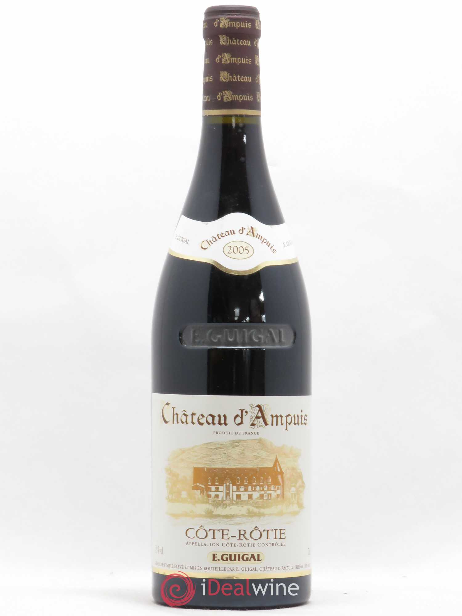 Côte-Rôtie Château d'Ampuis Guigal 2005 - Lot de 1 bouteille - 0