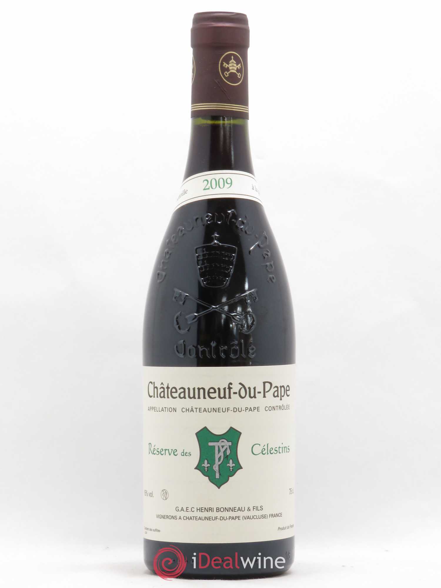 Châteauneuf-du-Pape Réserve des Célestins Henri Bonneau & Fils 2009 - Lot de 1 bouteille - 0