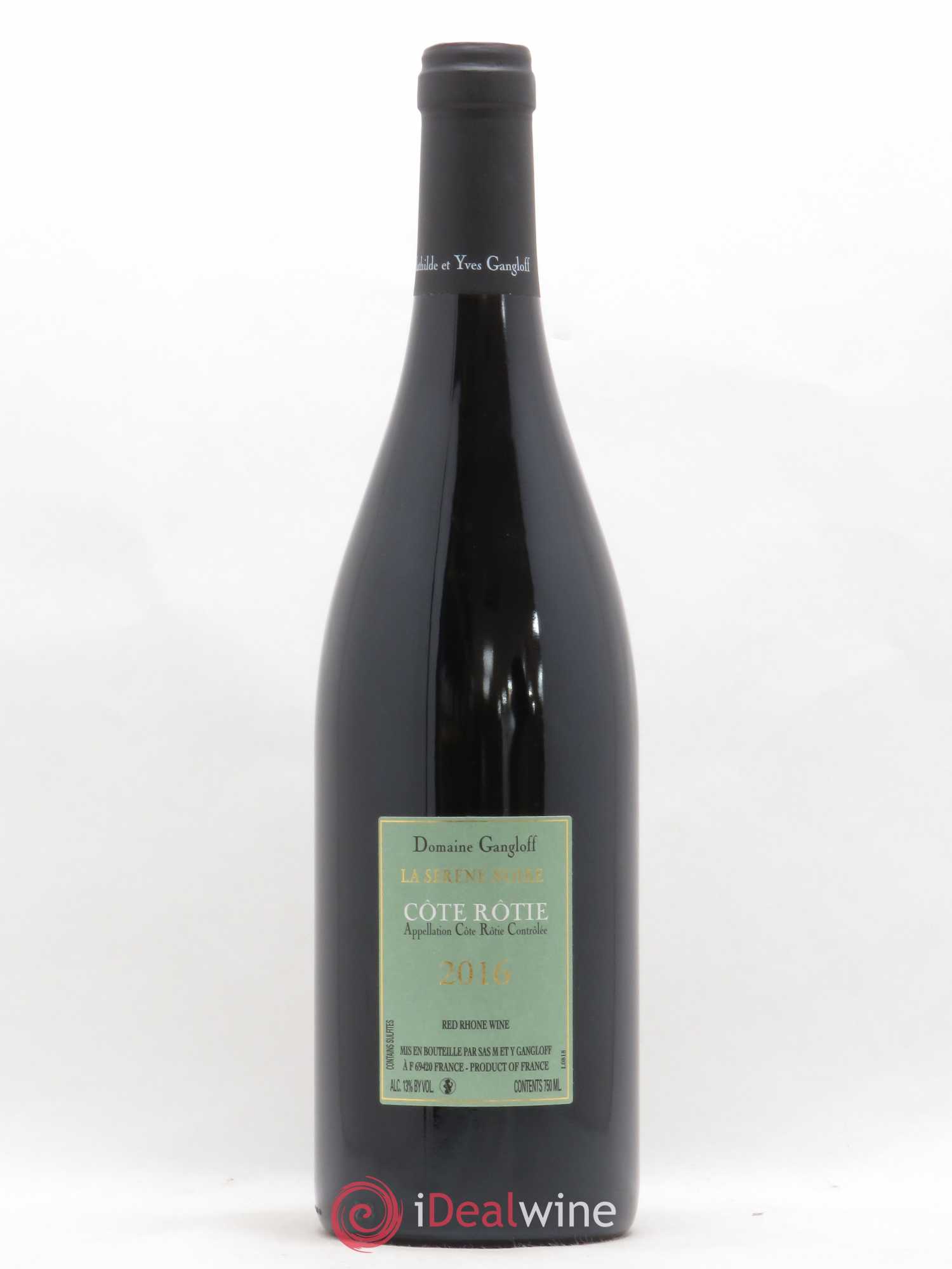 Côte-Rôtie La Sereine Noire Gangloff (Domaine) 2016 - Lotto di 1 bottiglia - 1