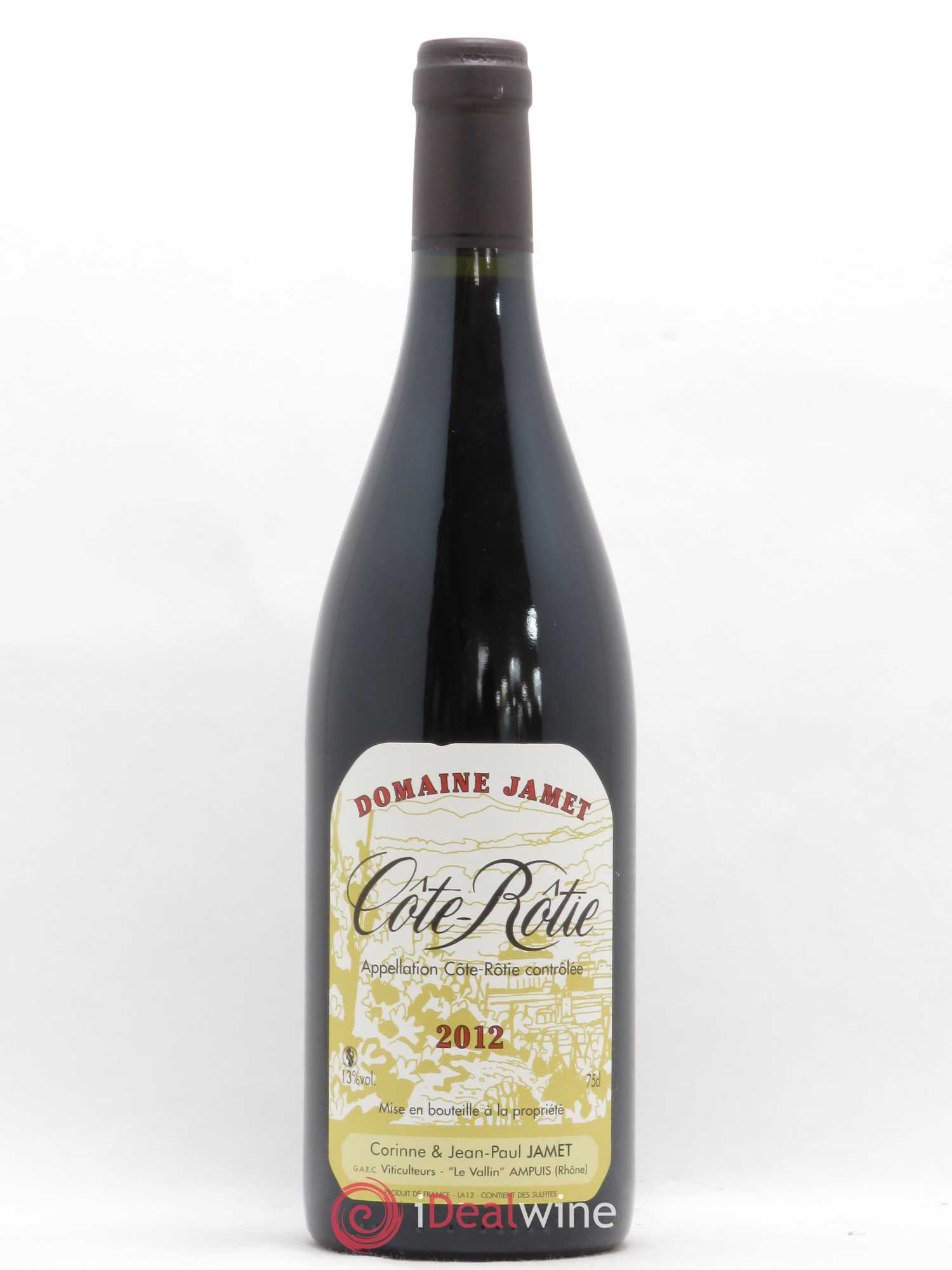 Côte-Rôtie Jamet (Domaine) 2012 - Lot de 1 bouteille - 0