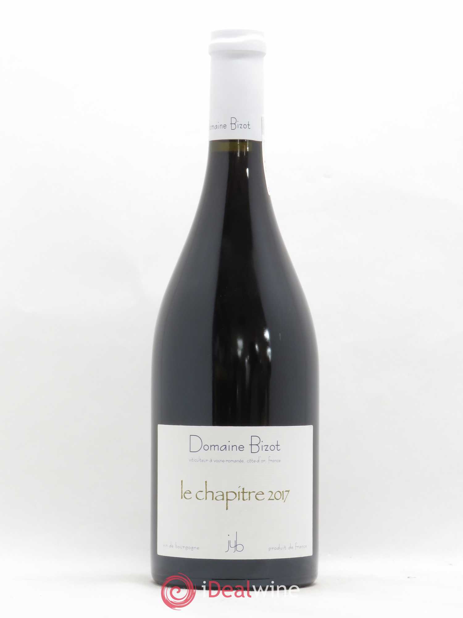 Bourgogne Le Chapitre Bizot (Domaine) 2017 - Lot de 1 bouteille - 0