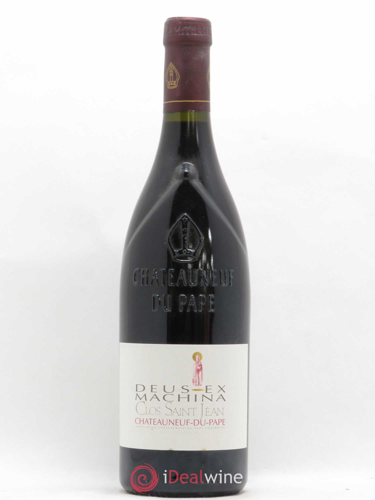 Châteauneuf-du-Pape Clos Saint-Jean Deus Ex Machina Pascal et Vincent Maurel 2010 - Lot de 1 bouteille - 0