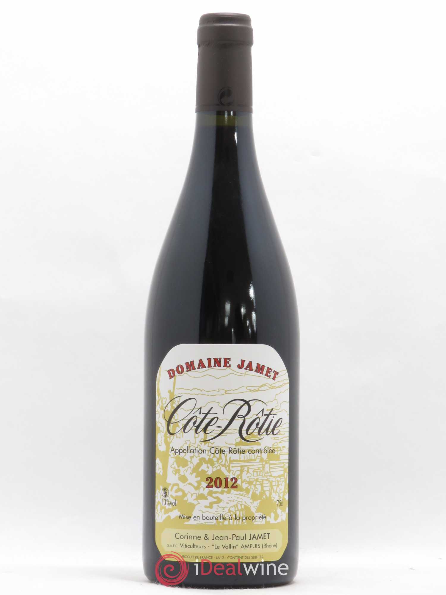 Côte-Rôtie Jamet (Domaine) 2012 - Lot de 1 bouteille - 0