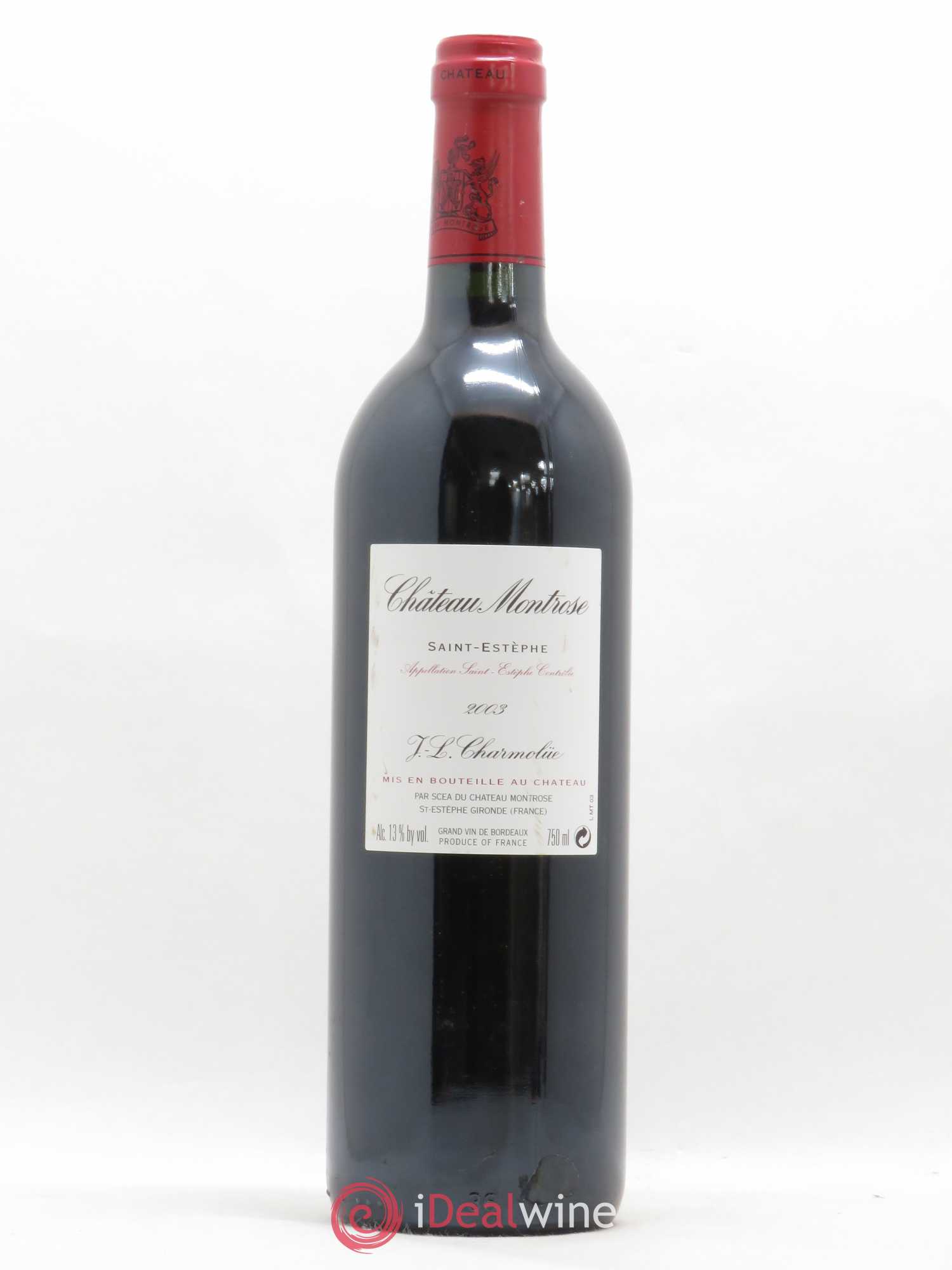 Château Montrose 2ème Grand Cru Classé 2003 - Lot de 1 bouteille - 1
