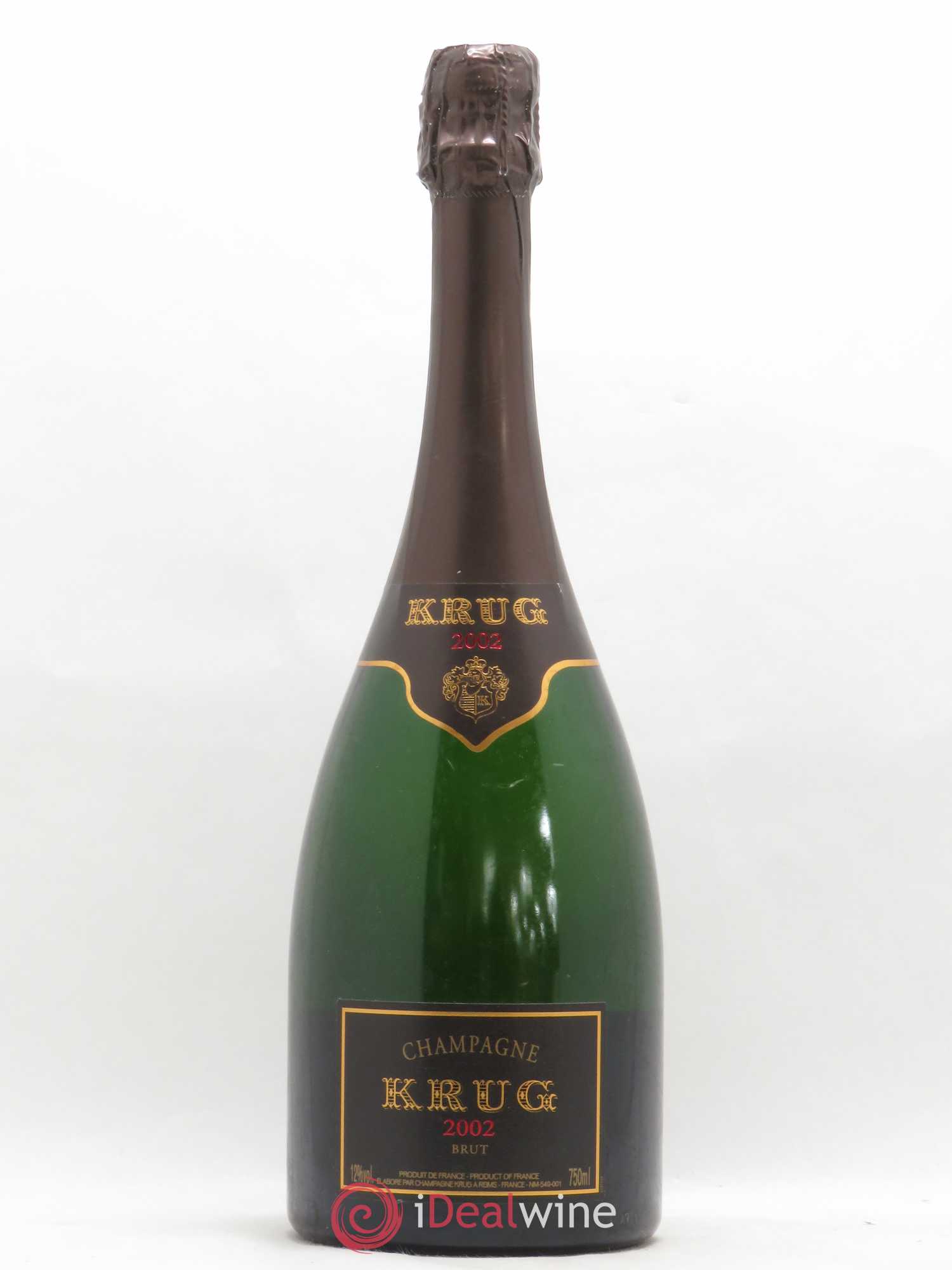 Vintage Krug 2002 - Lot de 1 bouteille - 0