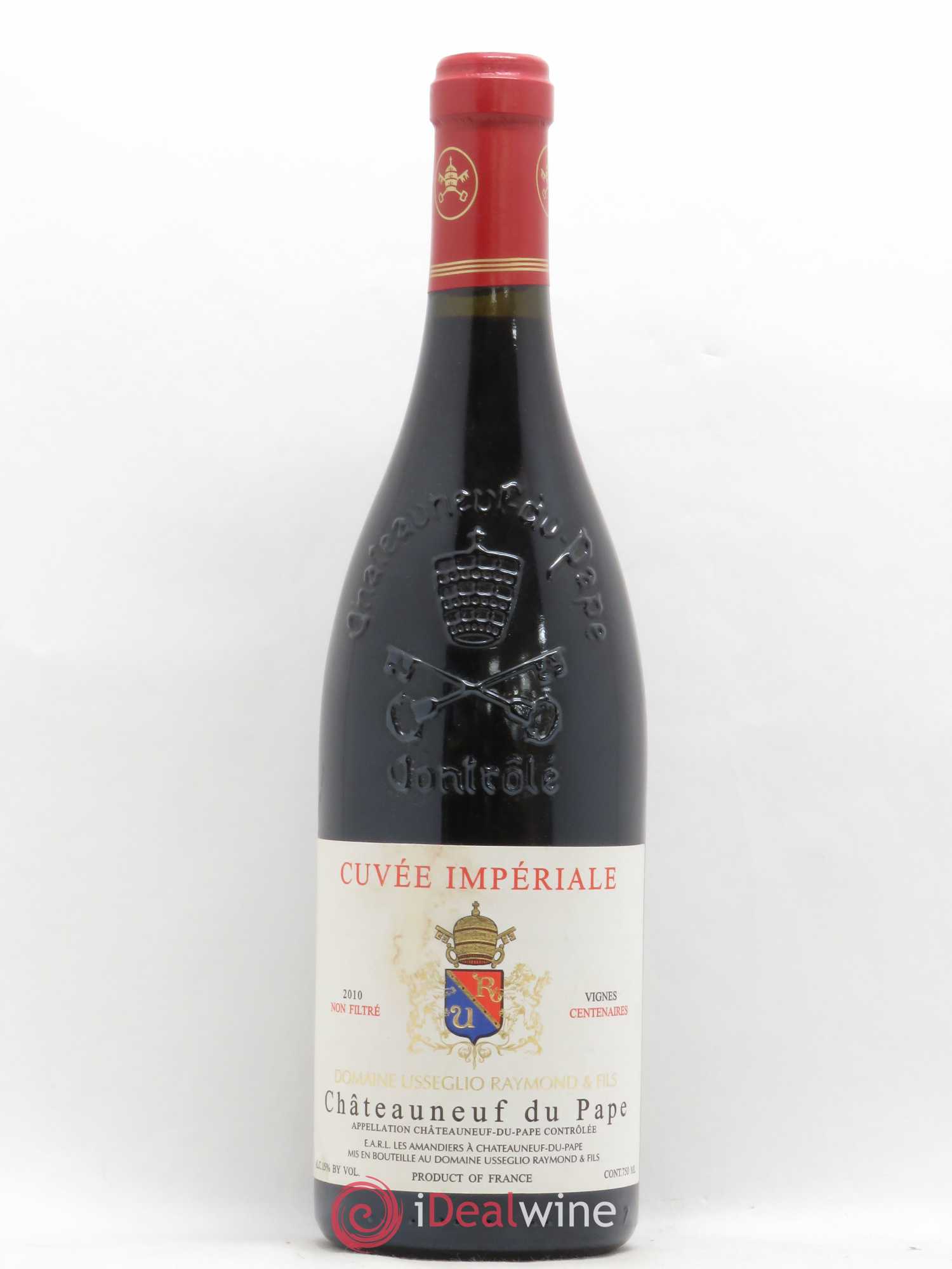 Châteauneuf-du-Pape Cuvée Impériale Raymond Usseglio & Fils (Domaine) 2010 - Lot de 1 bouteille - 0