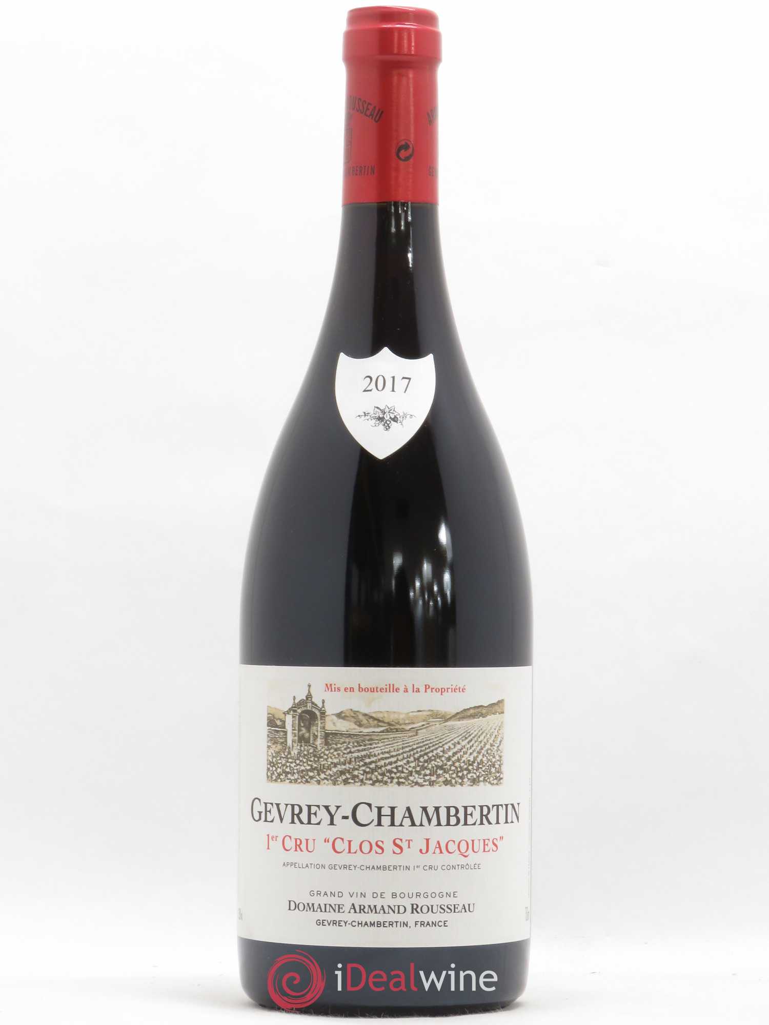 Gevrey-Chambertin 1er Cru Clos Saint-Jacques Armand Rousseau (Domaine) 2017 - Lot de 1 bouteille - 0