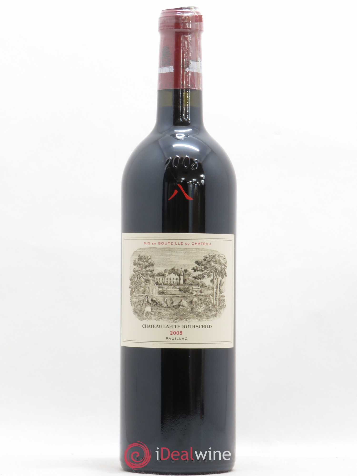 Château Lafite Rothschild 1er Grand Cru Classé 2008 - Lot de 1 bouteille - 0