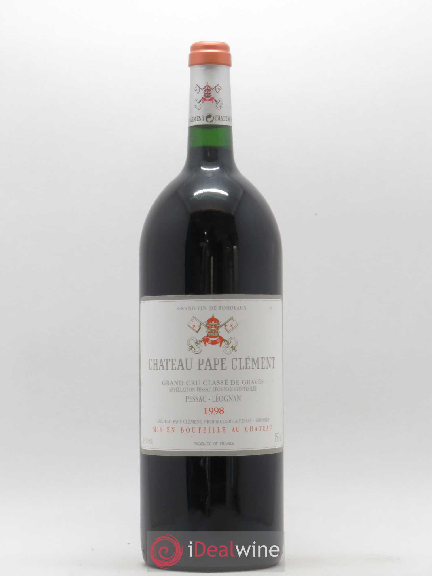 Château Pape Clément Cru Classé de Graves 1998 - Lot de 1 magnum - 0