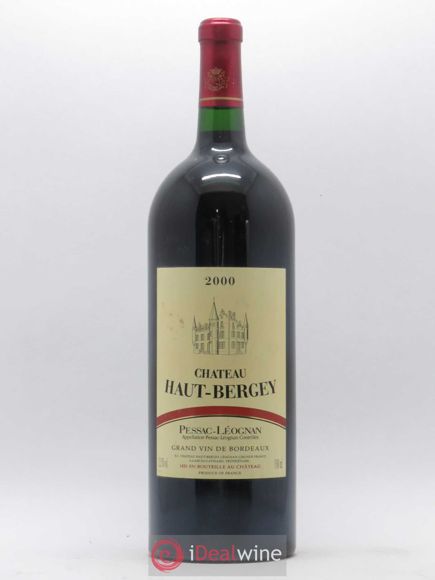 Château Haut-Bergey 2000 - Lot de 1 magnum - 0