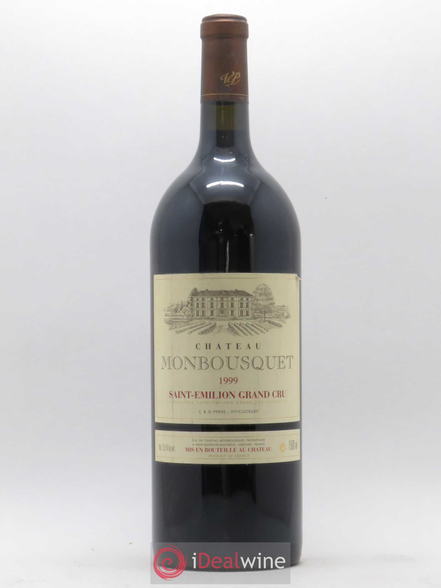 Château Monbousquet Grand Cru Classé 1999 - Lot de 1 magnum - 0