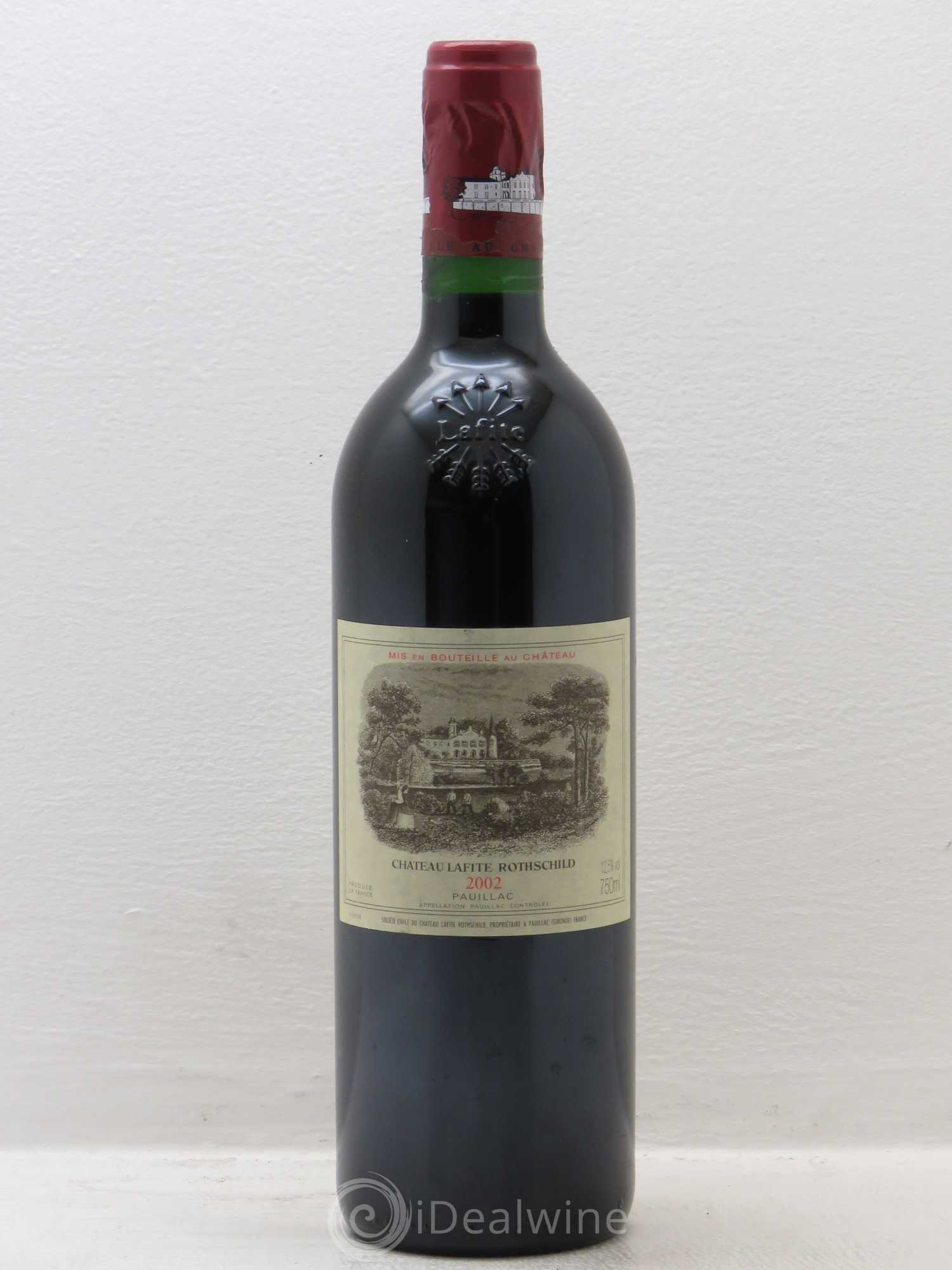 Château Lafite Rothschild 1er Grand Cru Classé 2002 - Lot de 1 bouteille - 0