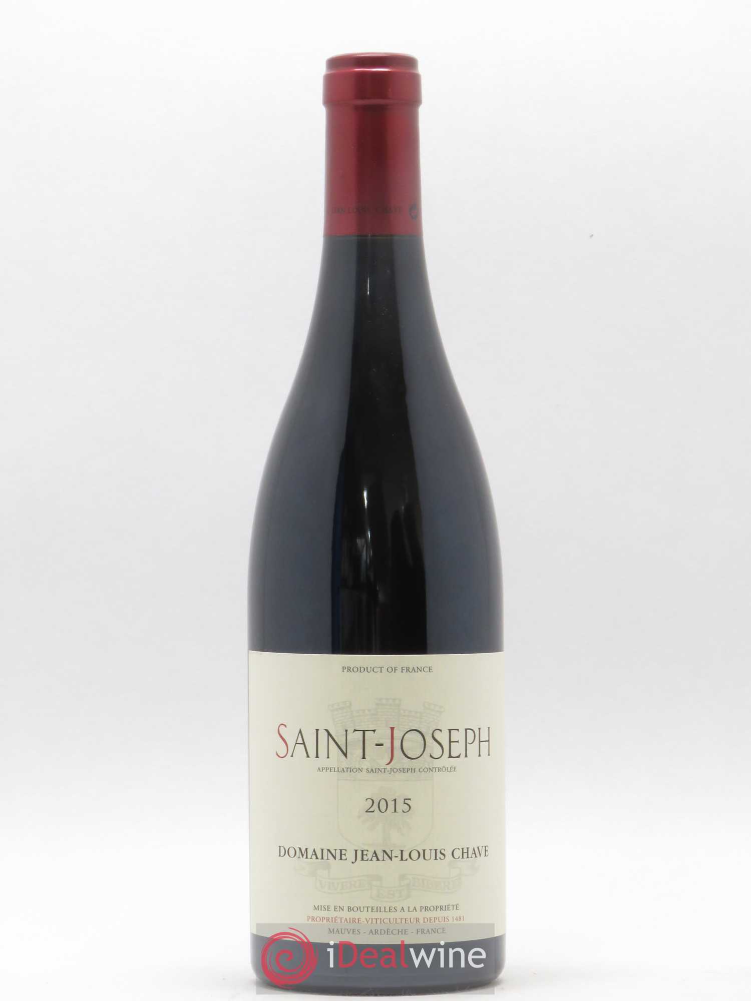 Saint-Joseph Jean-Louis Chave 2015 - Lot de 1 bouteille - 0