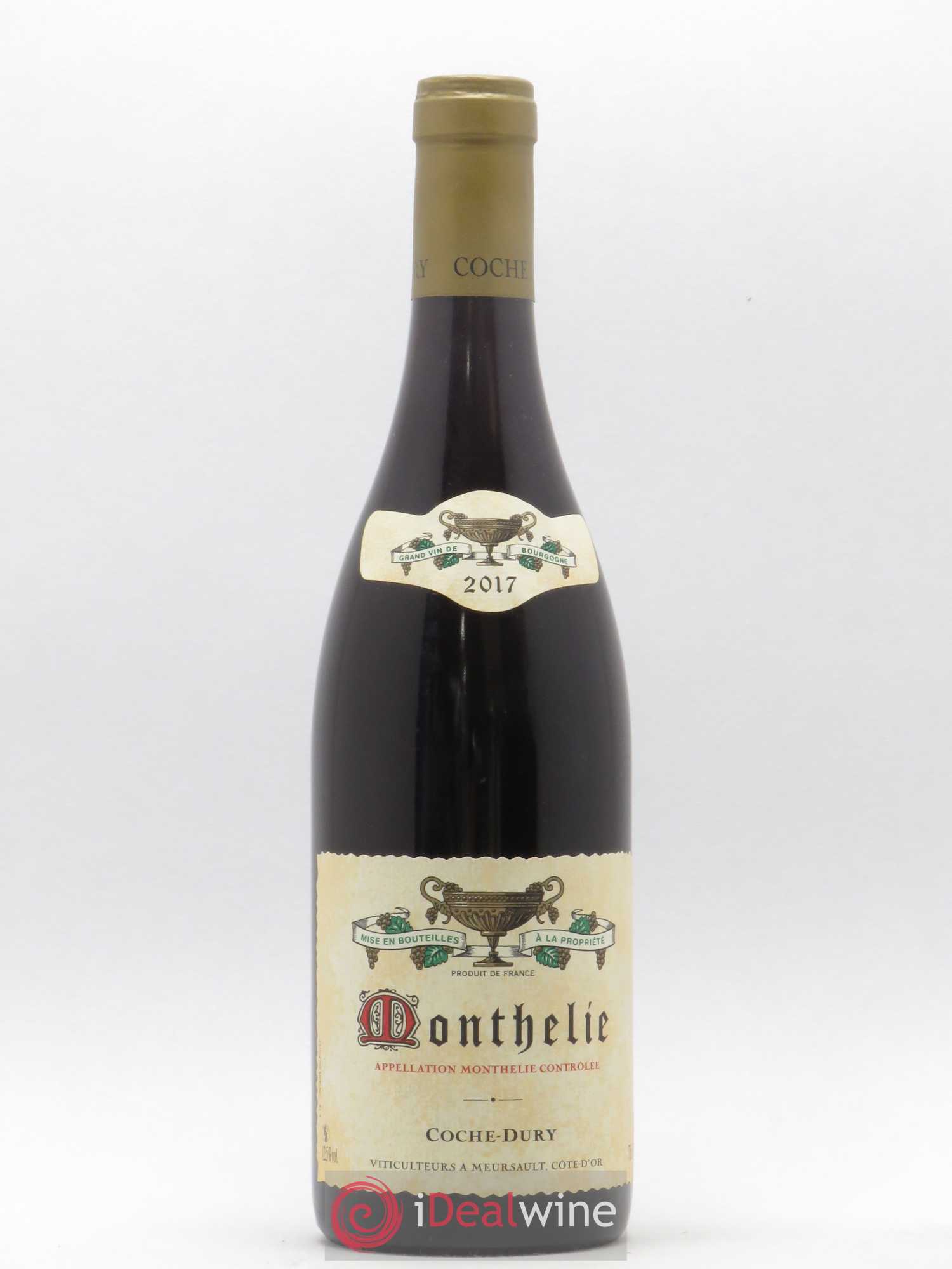 Monthélie Coche Dury (Domaine) 2017 - Lot de 1 bouteille - 0