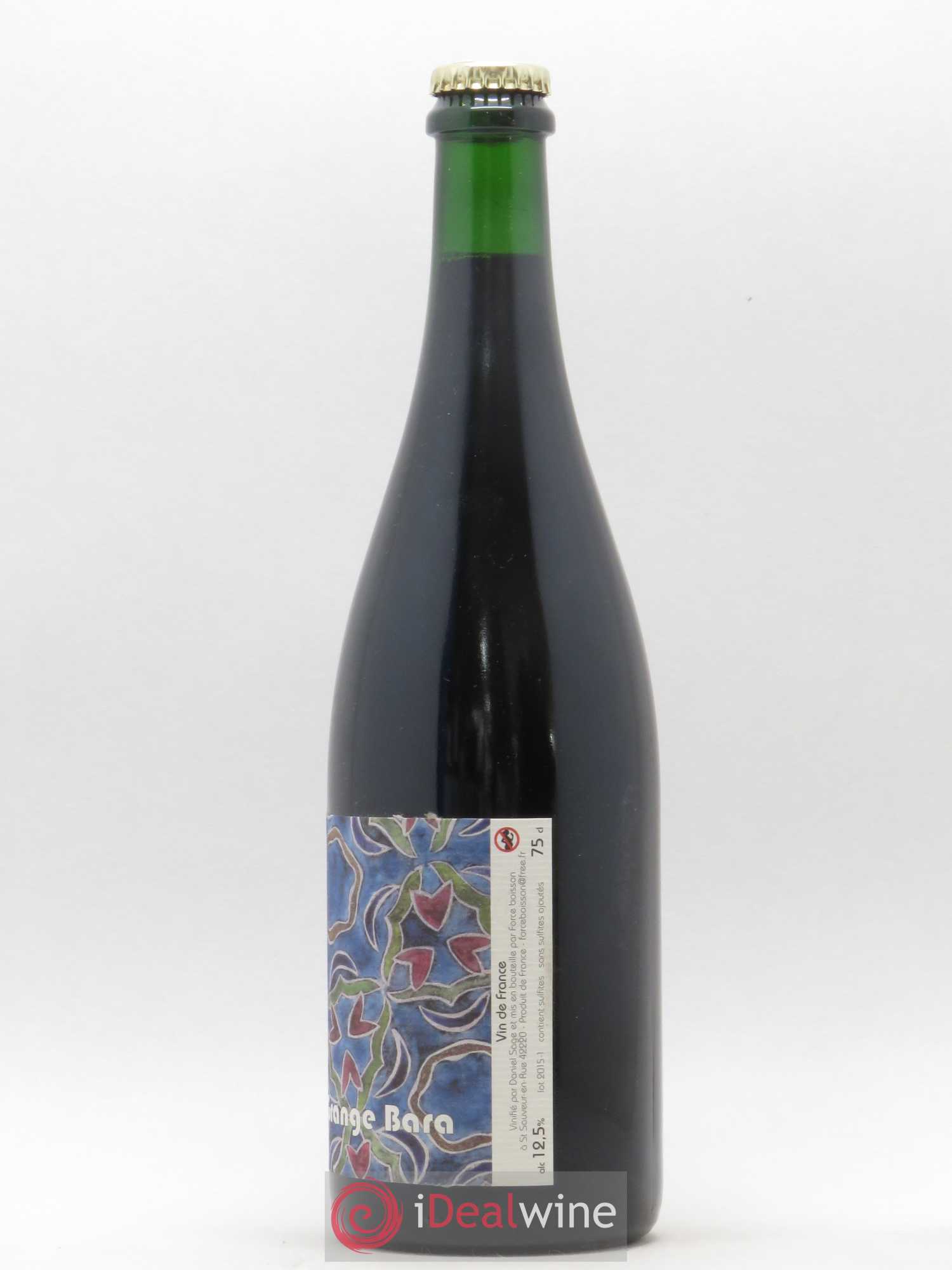 Vin de France Grange Bara Daniel Sage 2014 - Lot de 1 bouteille - 1