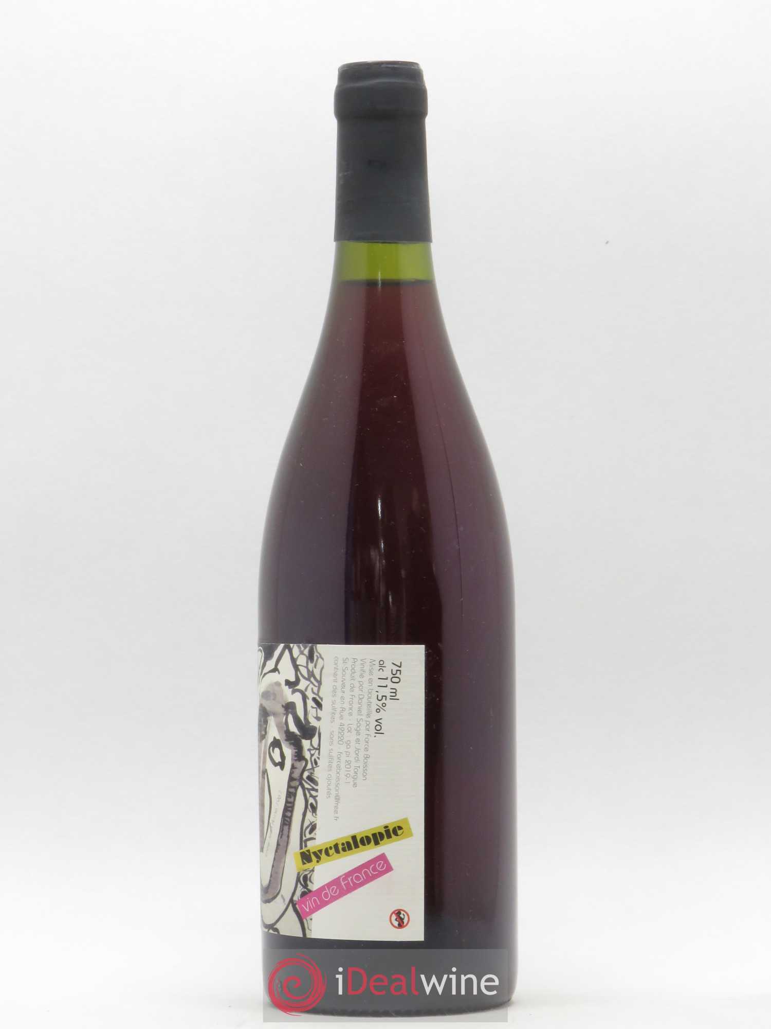 Vin de France Nyctalopie Daniel Sage 2018 - Lot de 1 bouteille - 1