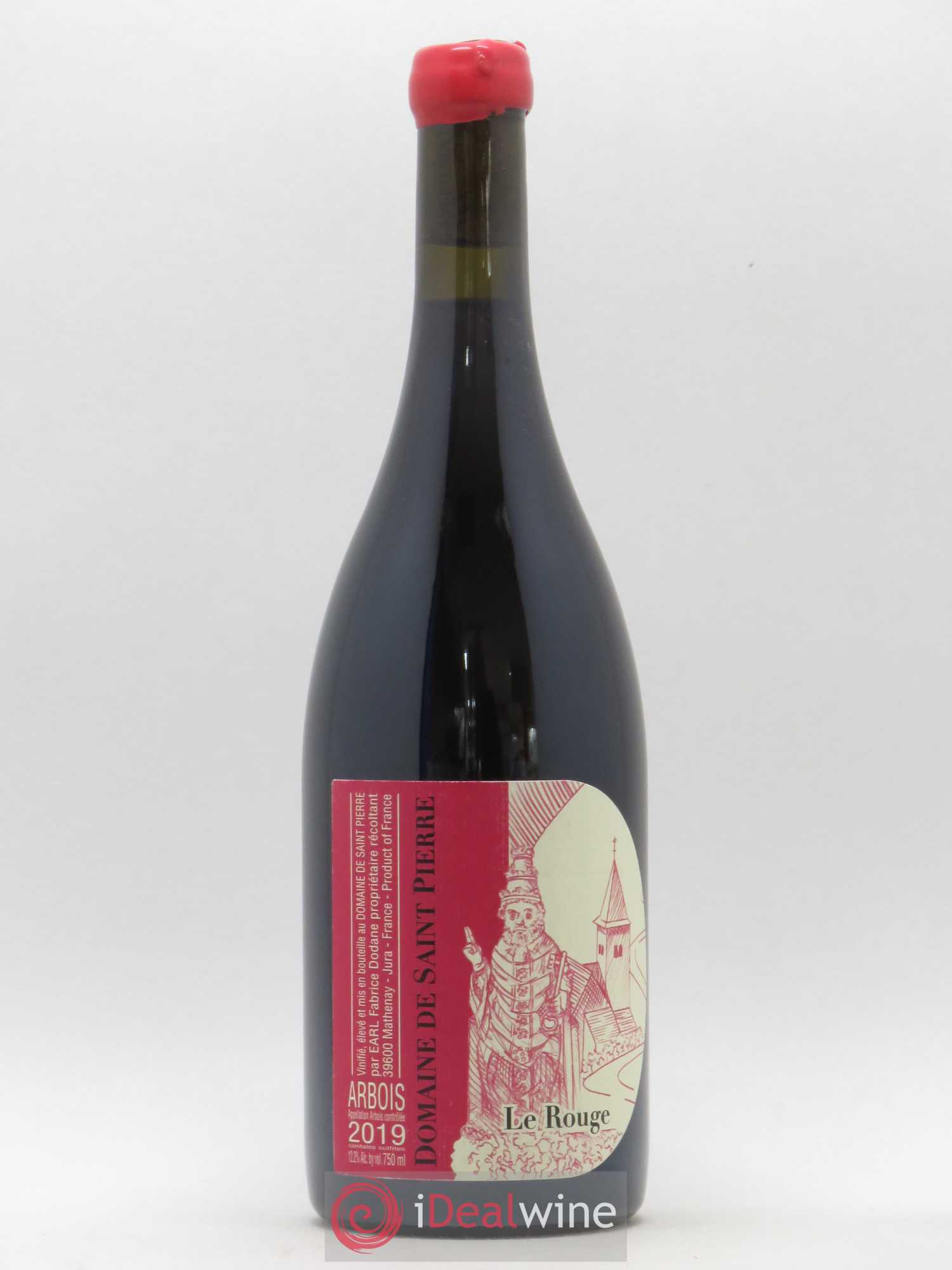 Arbois Le Rouge Domaine de Saint-Pierre 2019 - Posten von 1 Flasche - 0