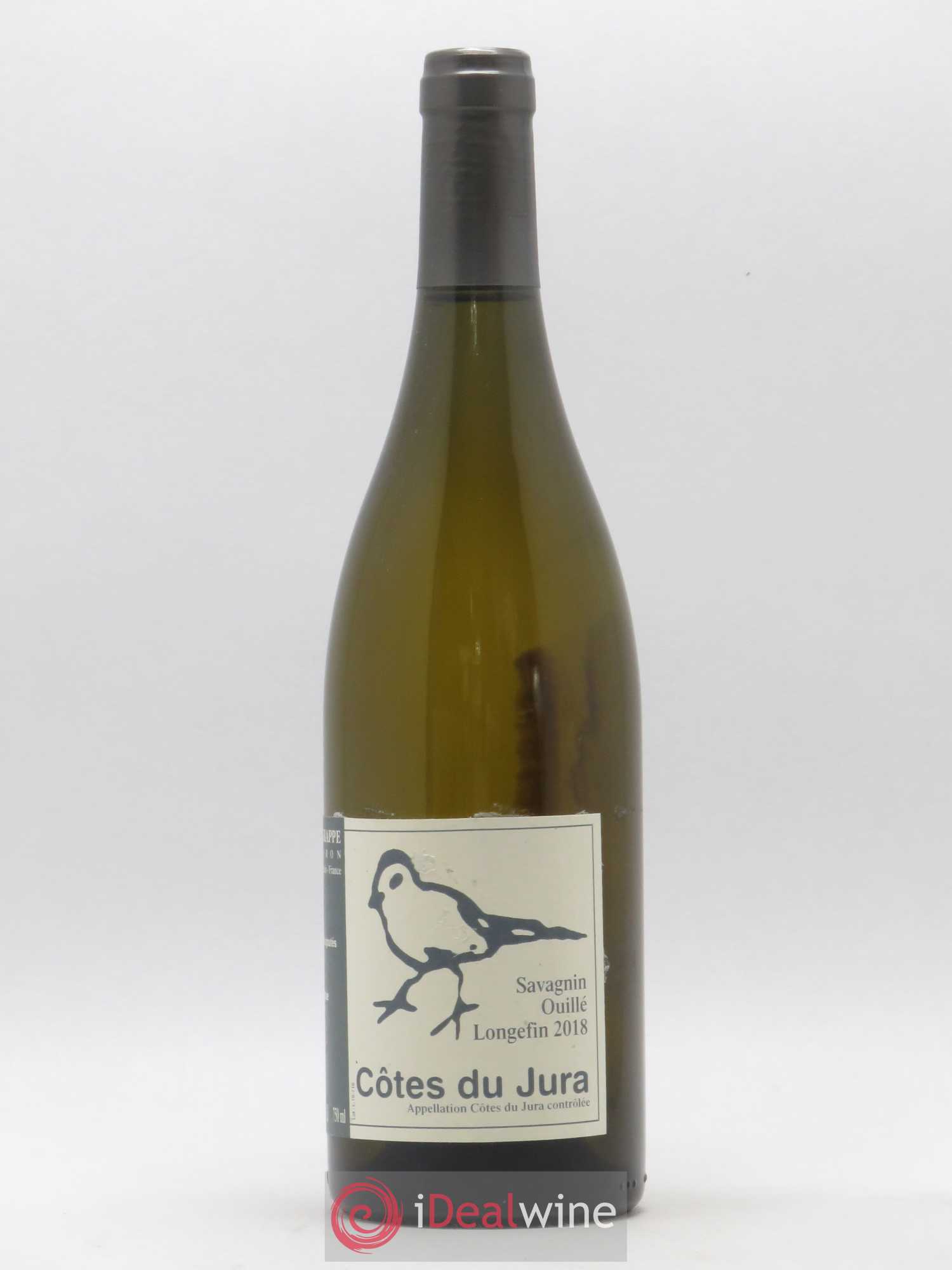 Côtes du Jura Savagnin ouillé Longefin Didier Grappe 2018 - Posten von 1 Flasche - 0