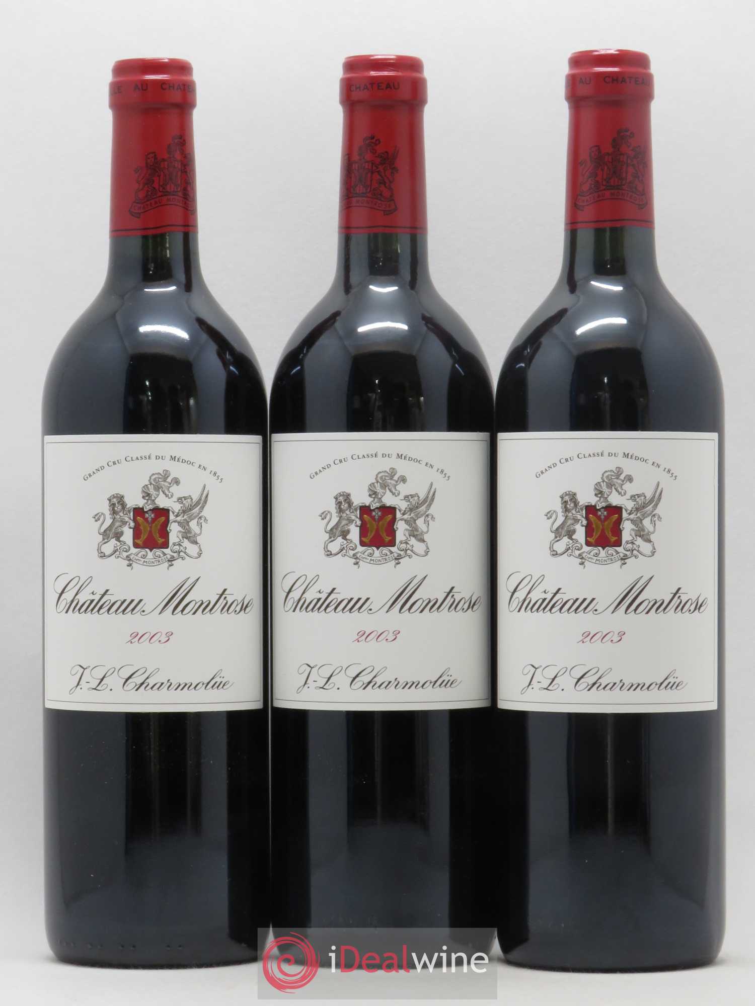 Château Montrose 2ème Grand Cru Classé 2003 - Lot de 12 bouteilles - 1