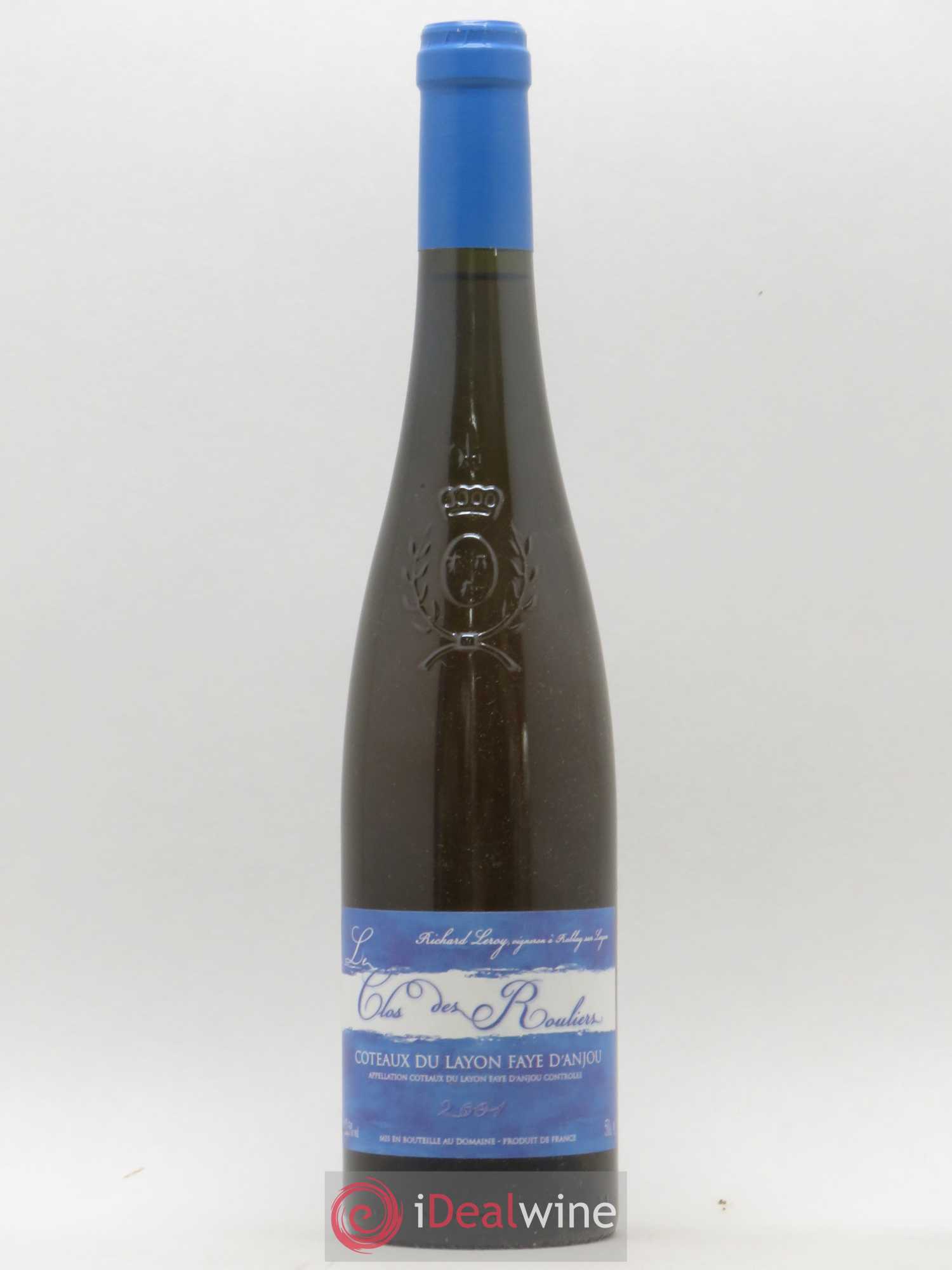 Coteaux du Layon Faye d'Anjou Clos des Rouliers Richard Leroy 50 Cl 2001 - Lotto di 1 bottiglia - 0