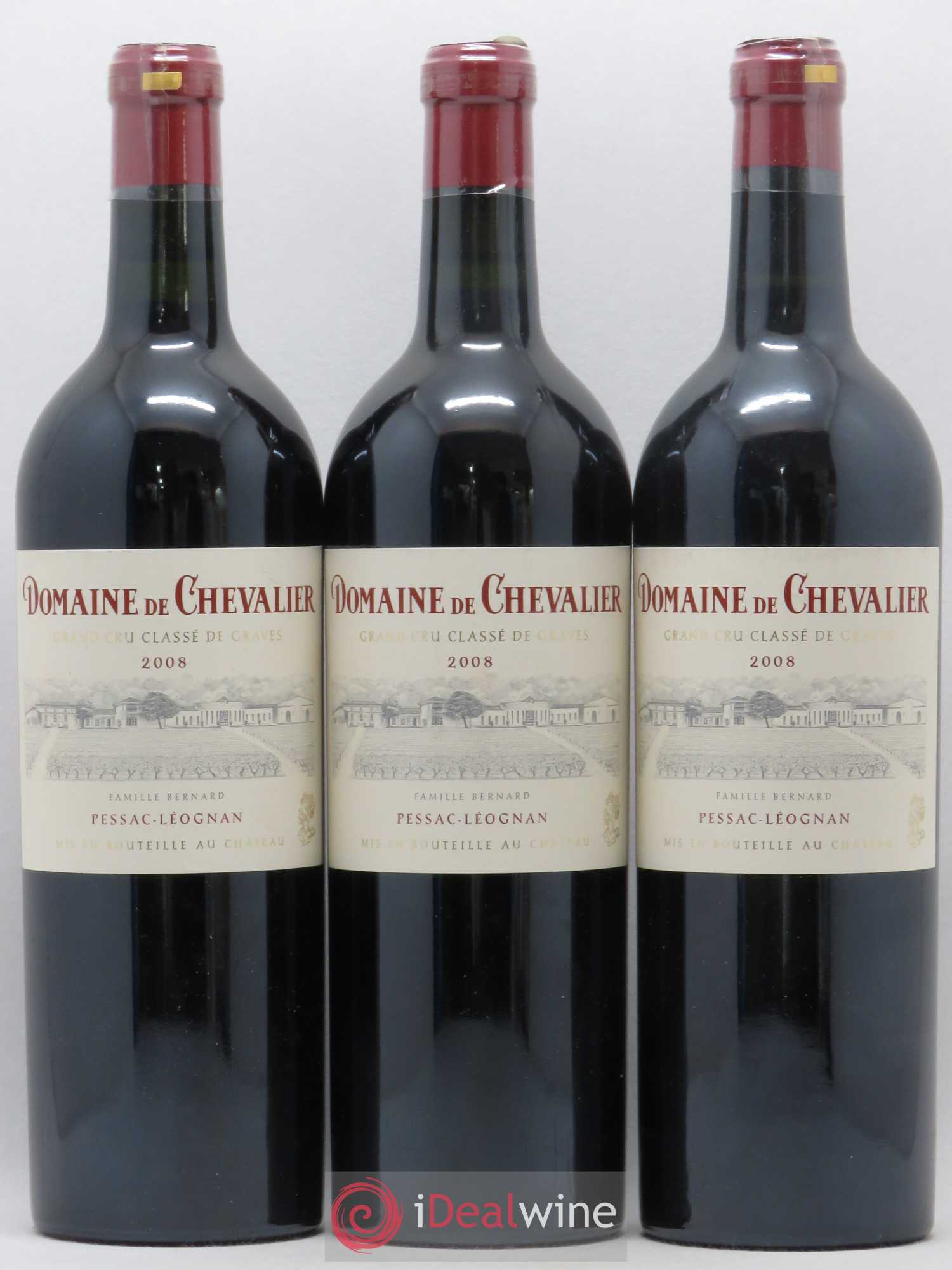 Domaine de Chevalier Cru Classé de Graves 2008 - Lot de 6 bouteilles - 1