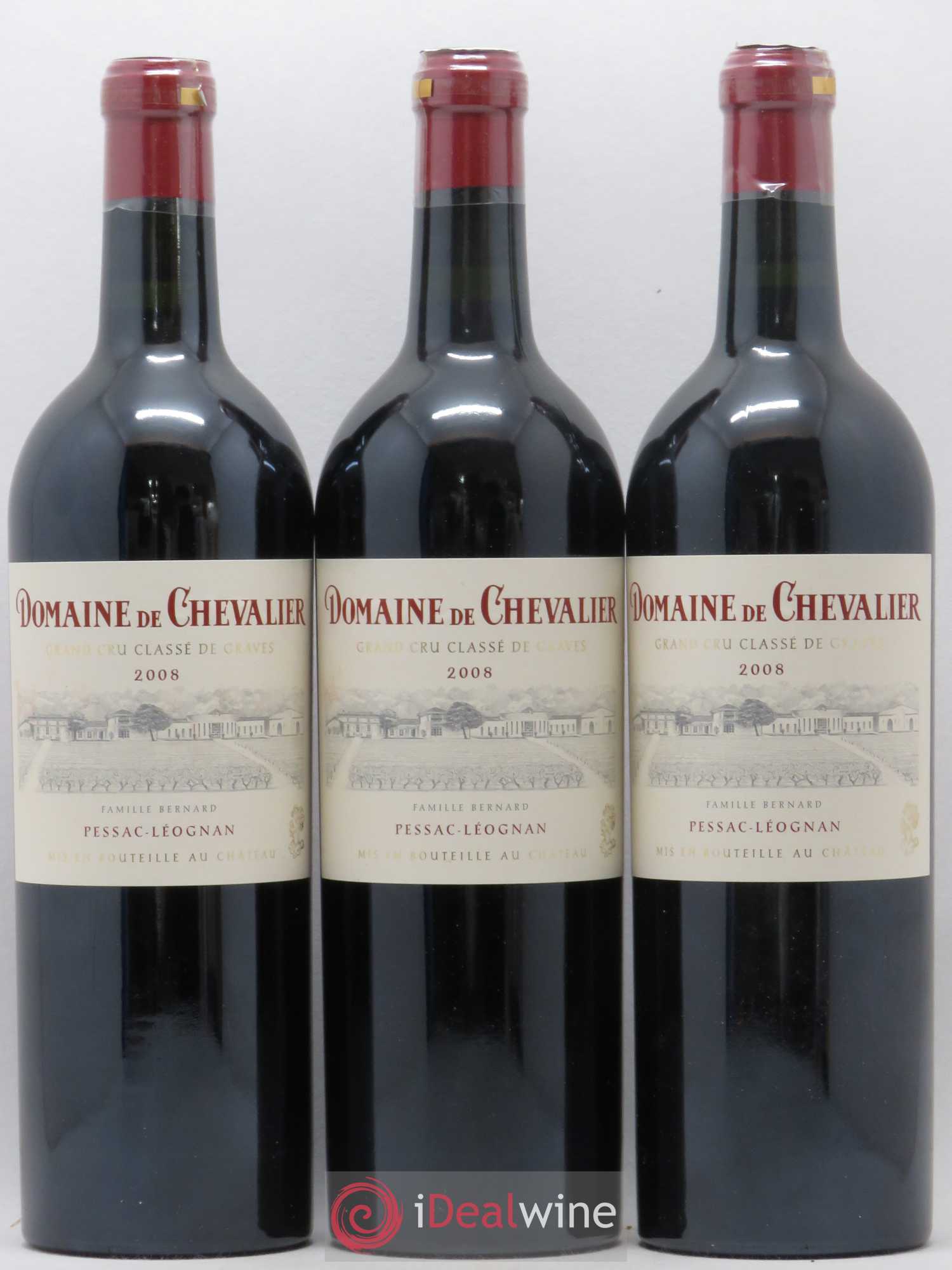 Domaine de Chevalier Cru Classé de Graves 2008 - Lot de 6 bouteilles - 2
