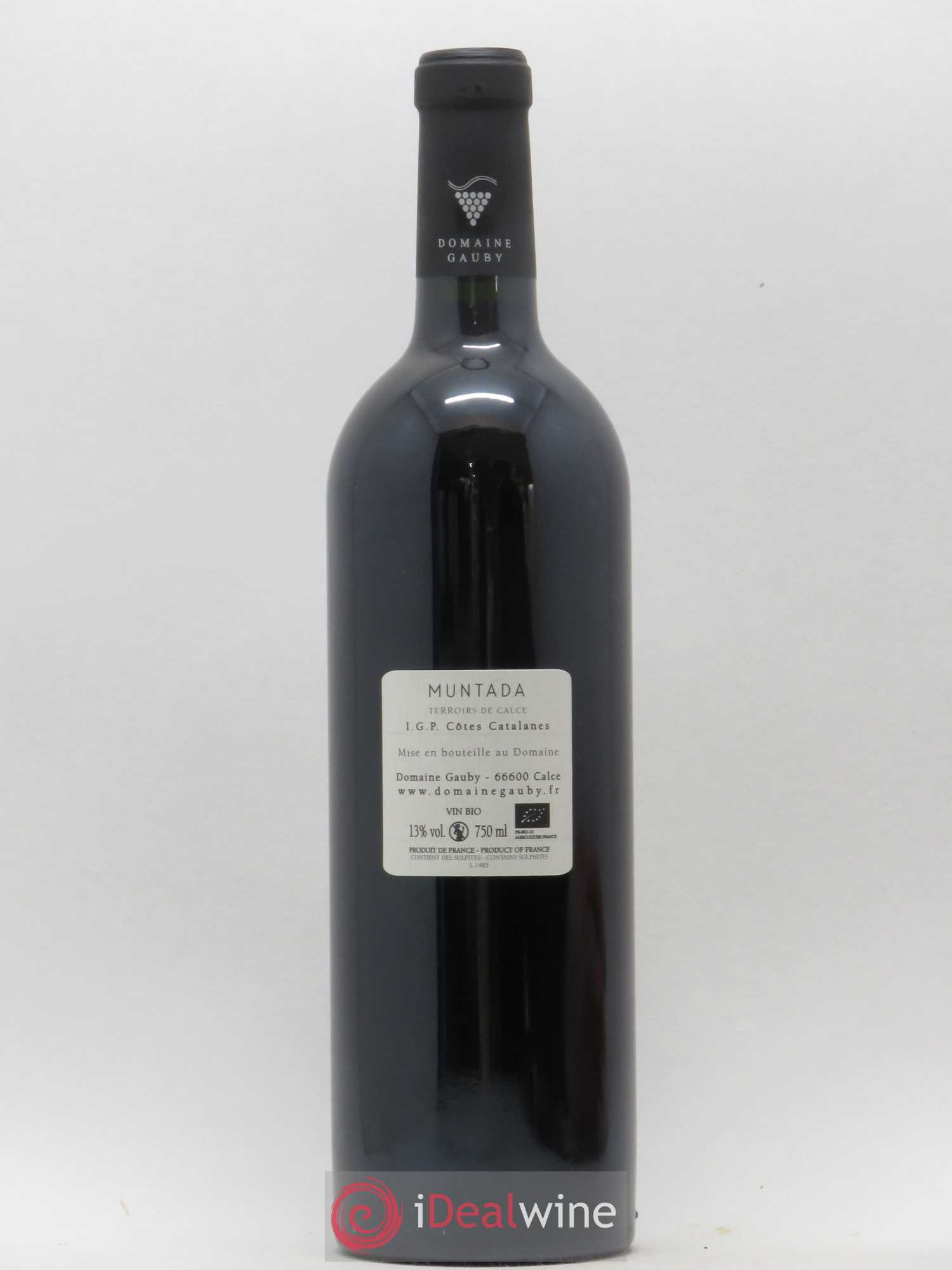 Côtes Catalanes (anciennement Côtes du Roussillon Villages) La Muntada Gauby (Domaine) 2014 - Lot de 1 bouteille - 1