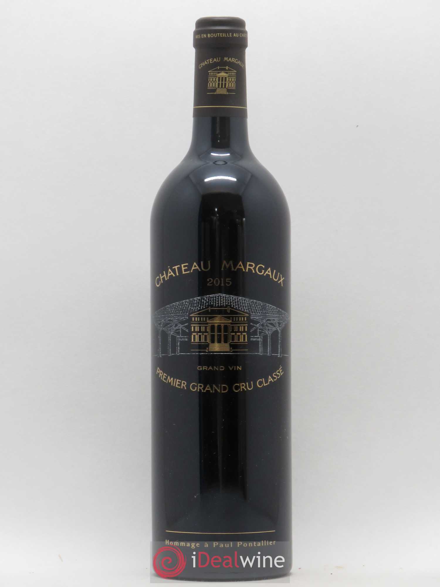 Château Margaux 1er Grand Cru Classé 2015 - Lot de 1 bouteille - 0