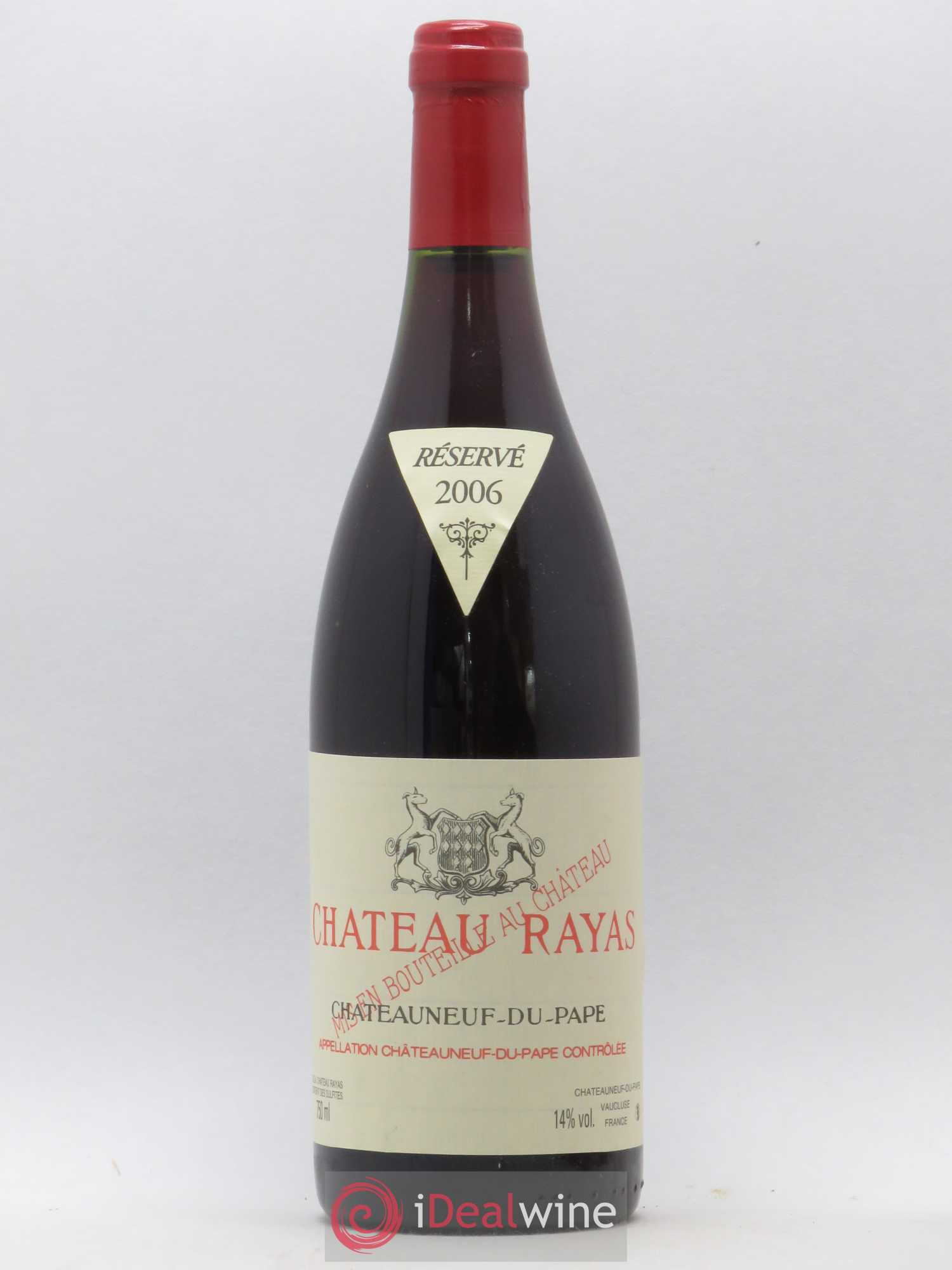 Châteauneuf-du-Pape Château Rayas Emmanuel Reynaud 2006 - Lot de 1 bouteille - 0