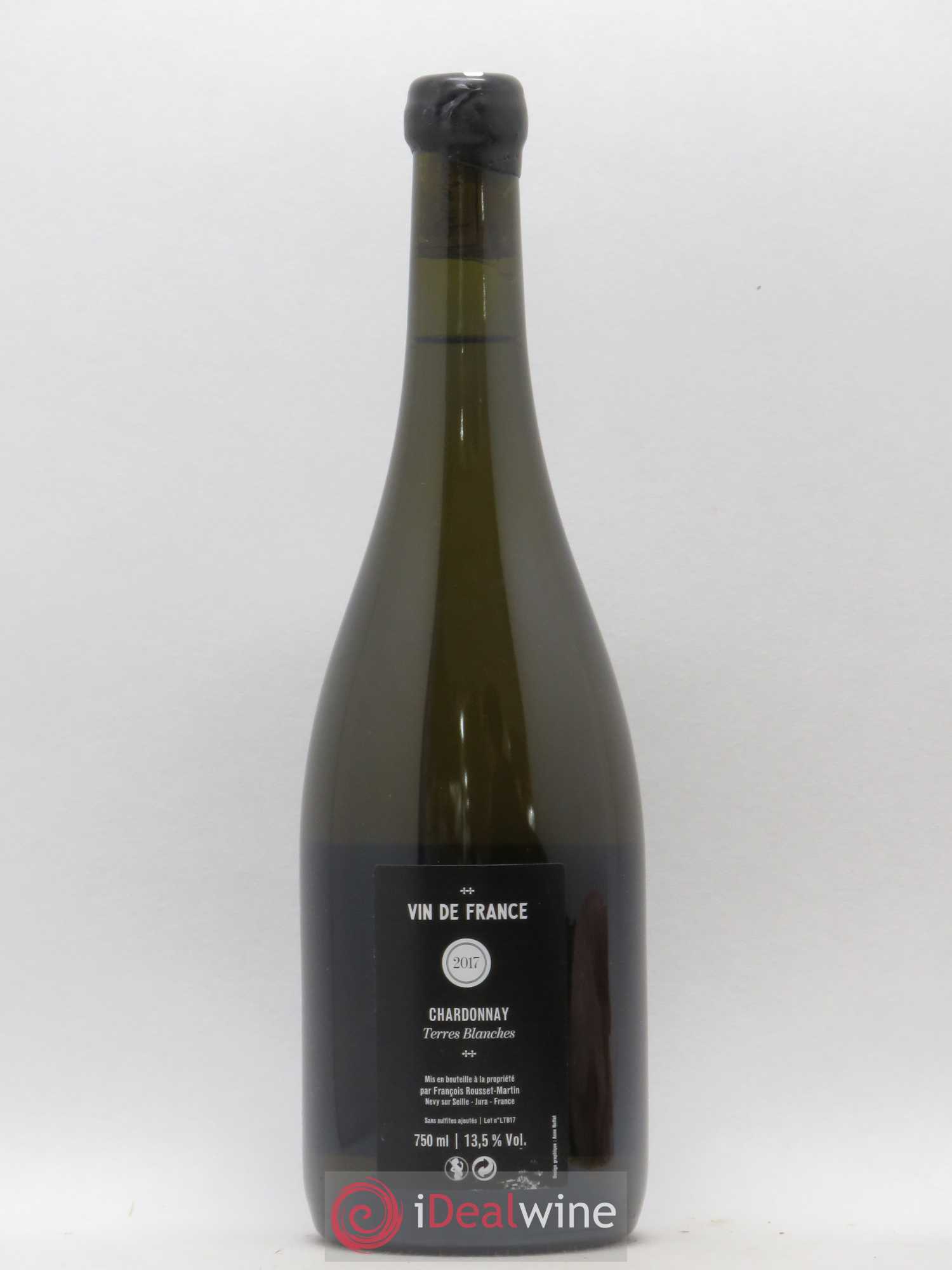 Vin de France Terres Blanches François Rousset-Martin 2017 - Lot de 1 bouteille - 1