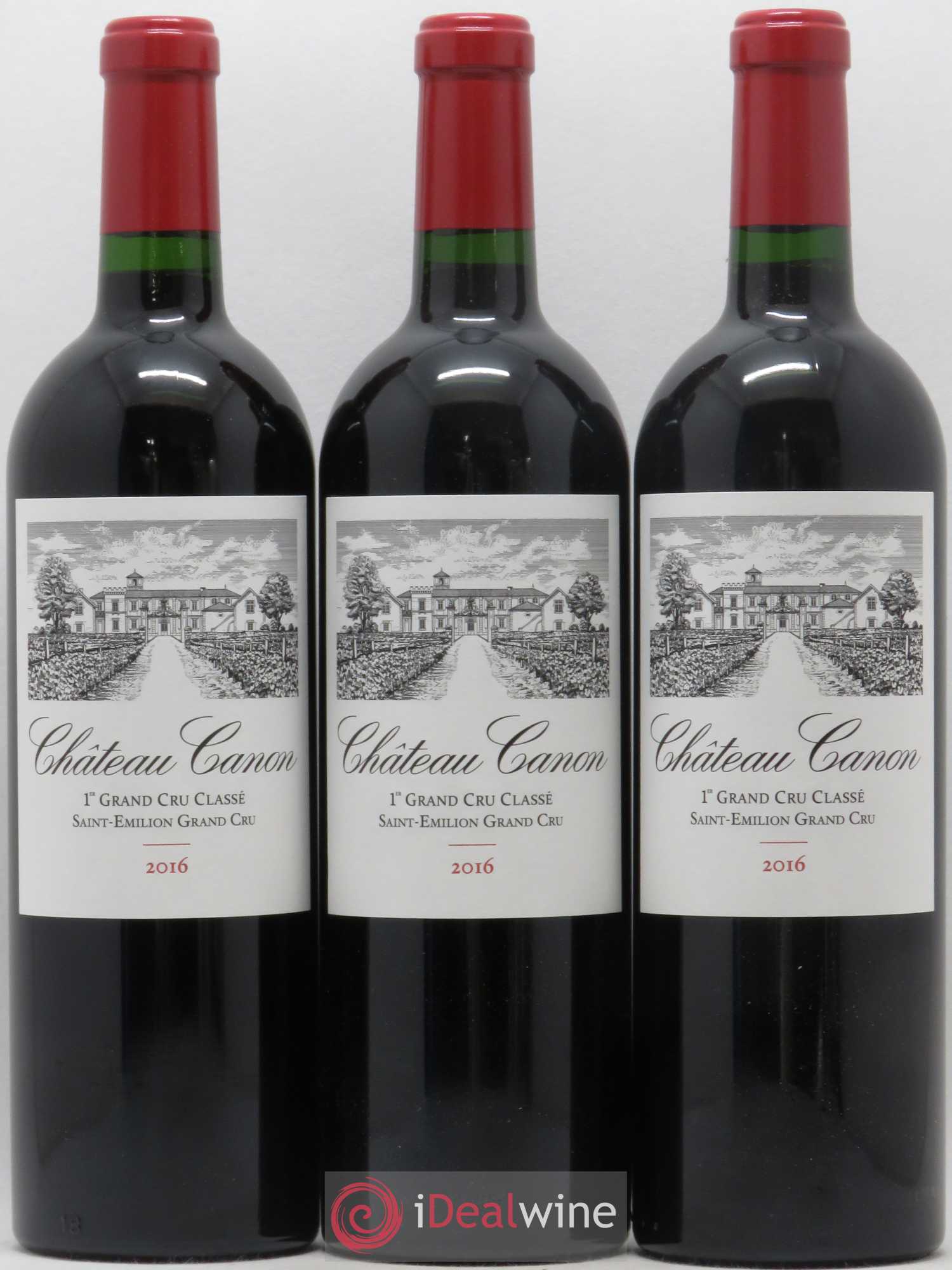 Château Canon 1er Grand Cru Classé B 2016 - Lot de 6 bouteilles - 2