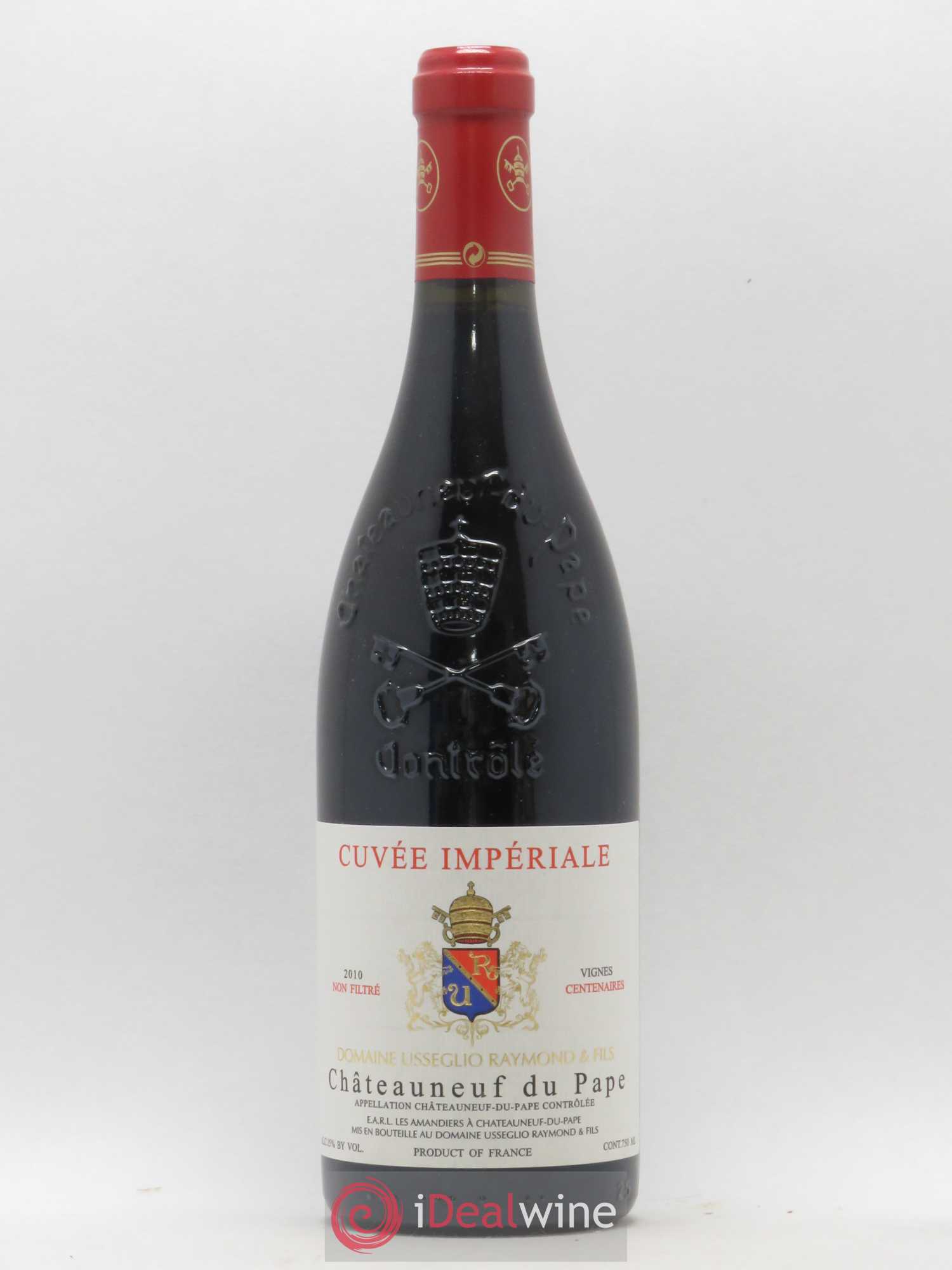 Châteauneuf-du-Pape Cuvée Impériale Raymond Usseglio & Fils (Domaine) 2010 - Lot de 1 bouteille - 0