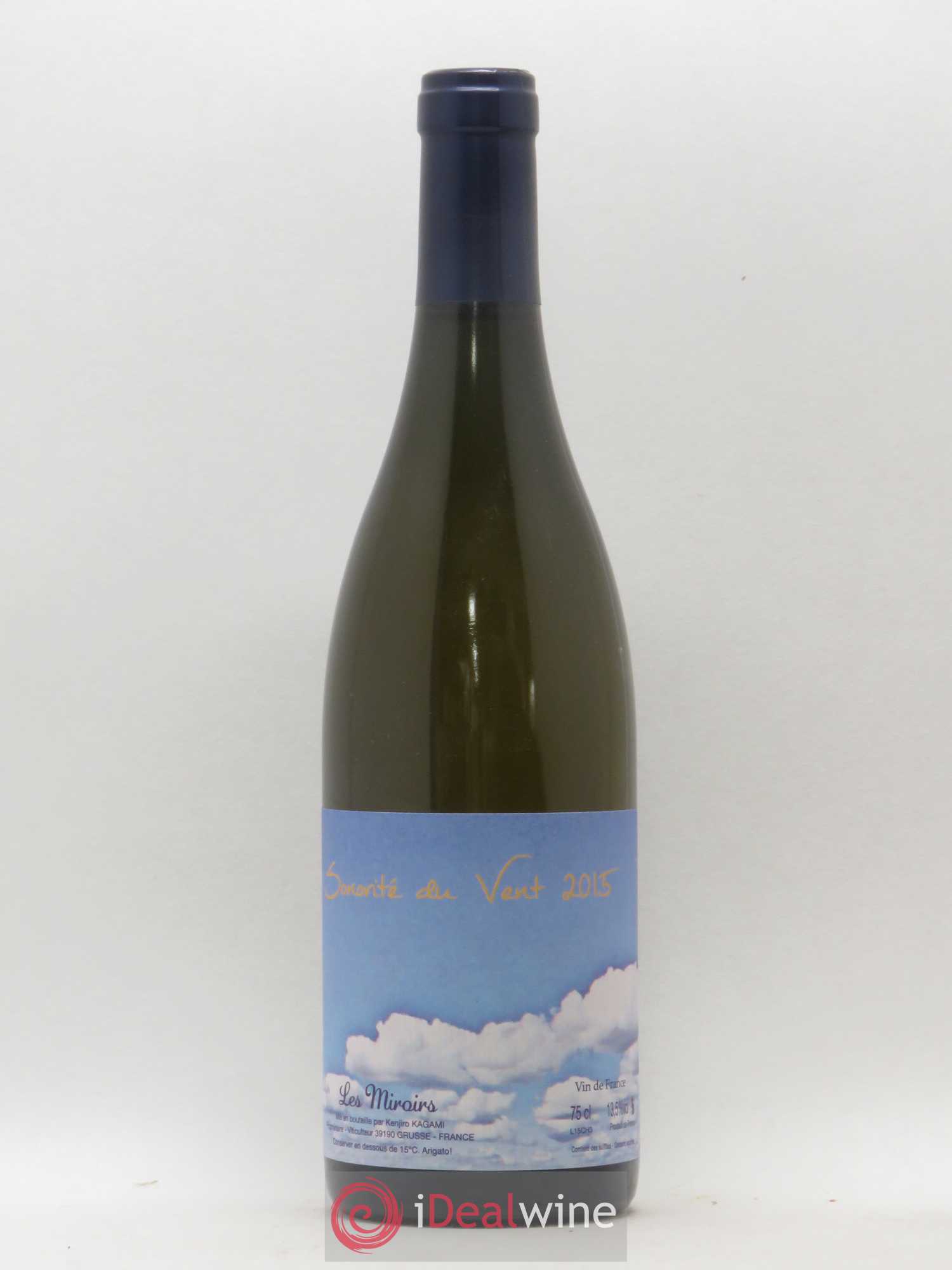 Vin de France Sonorité du vent Les saugettes Kenjiro Kagami - Domaine des Miroirs 2015 - Lot de 1 bouteille - 0