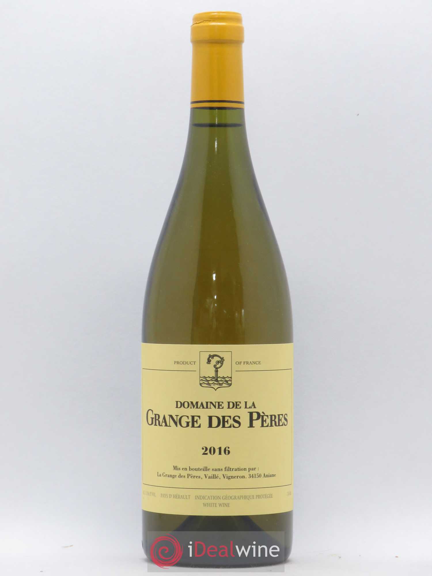 Pays d'Hérault Grange des Pères Laurent Vaillé 2016 - Lot de 1 bouteille - 0