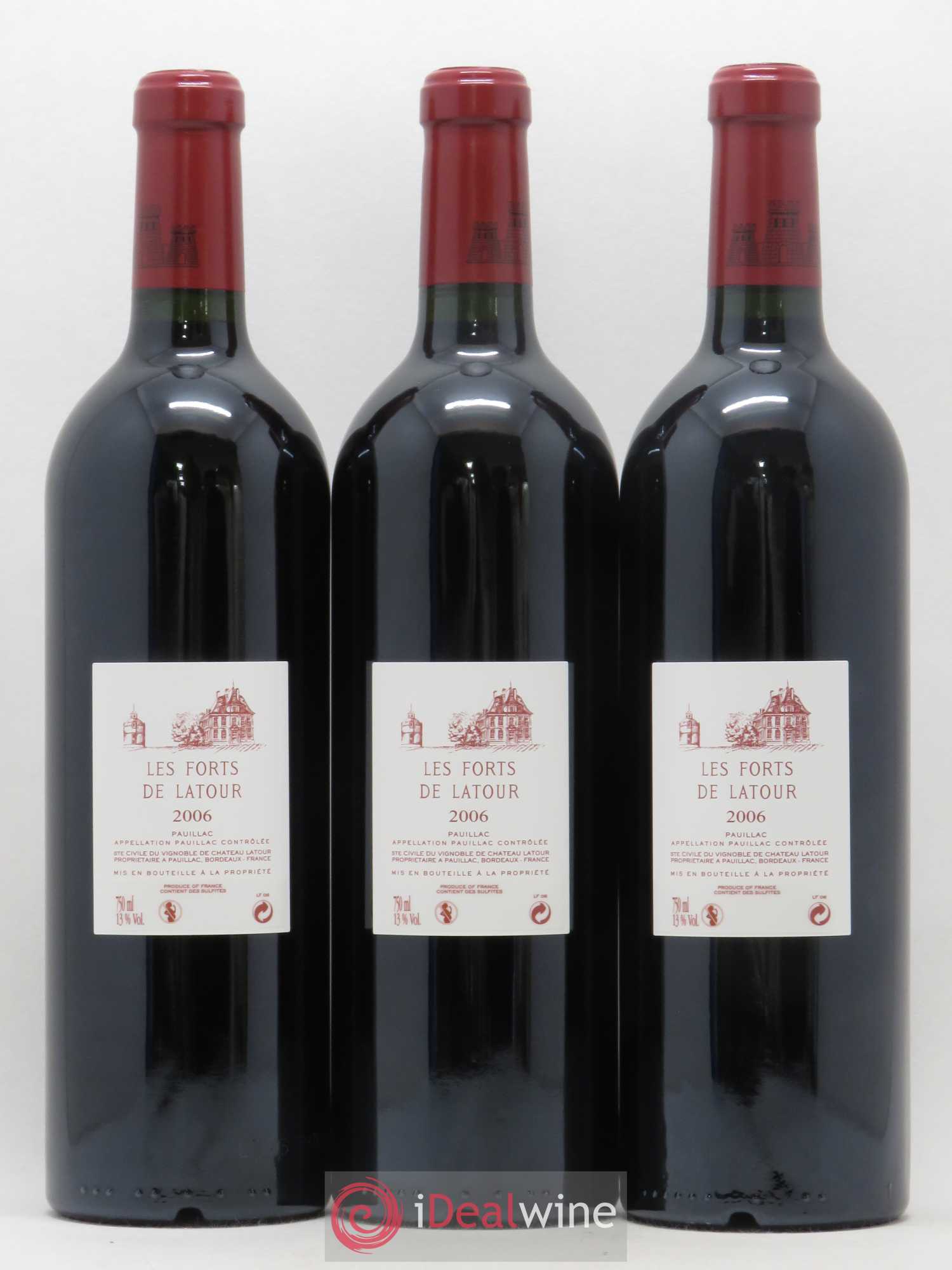 Les Forts de Latour Second Vin 2006 - Lot de 6 bouteilles - 2
