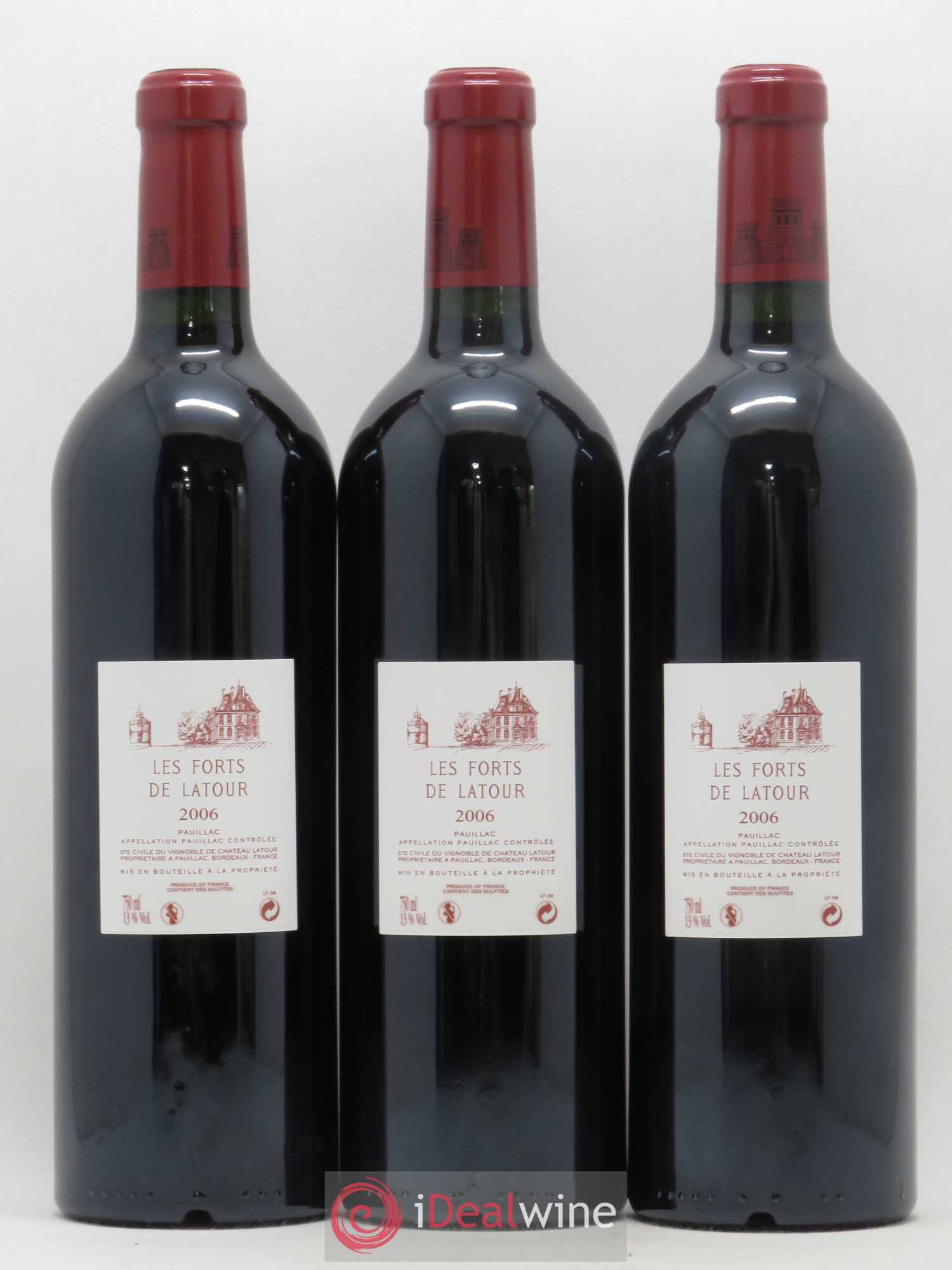 Les Forts de Latour Second Vin 2006 - Lot de 6 bouteilles - 4