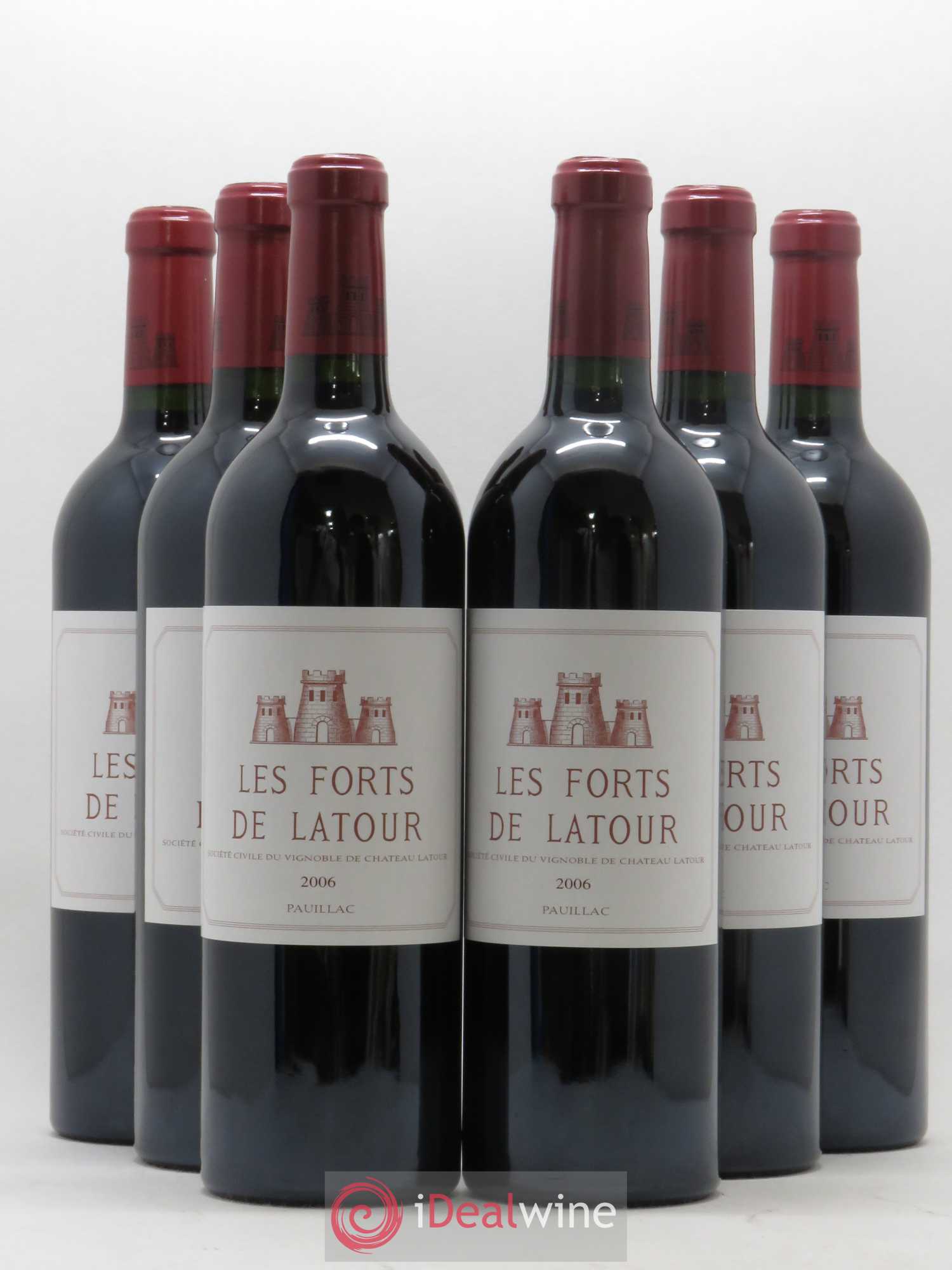 Les Forts de Latour Second Vin 2006 - Lot de 6 bouteilles - 0