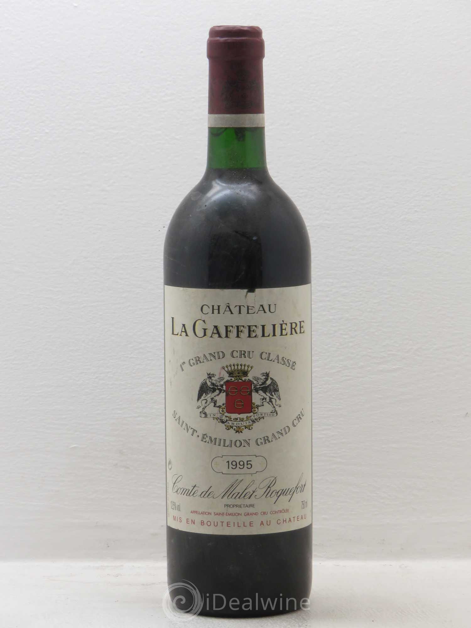 Château la Gaffelière 1er Grand Cru Classé B 1995 - Lot de 1 bouteille - 0