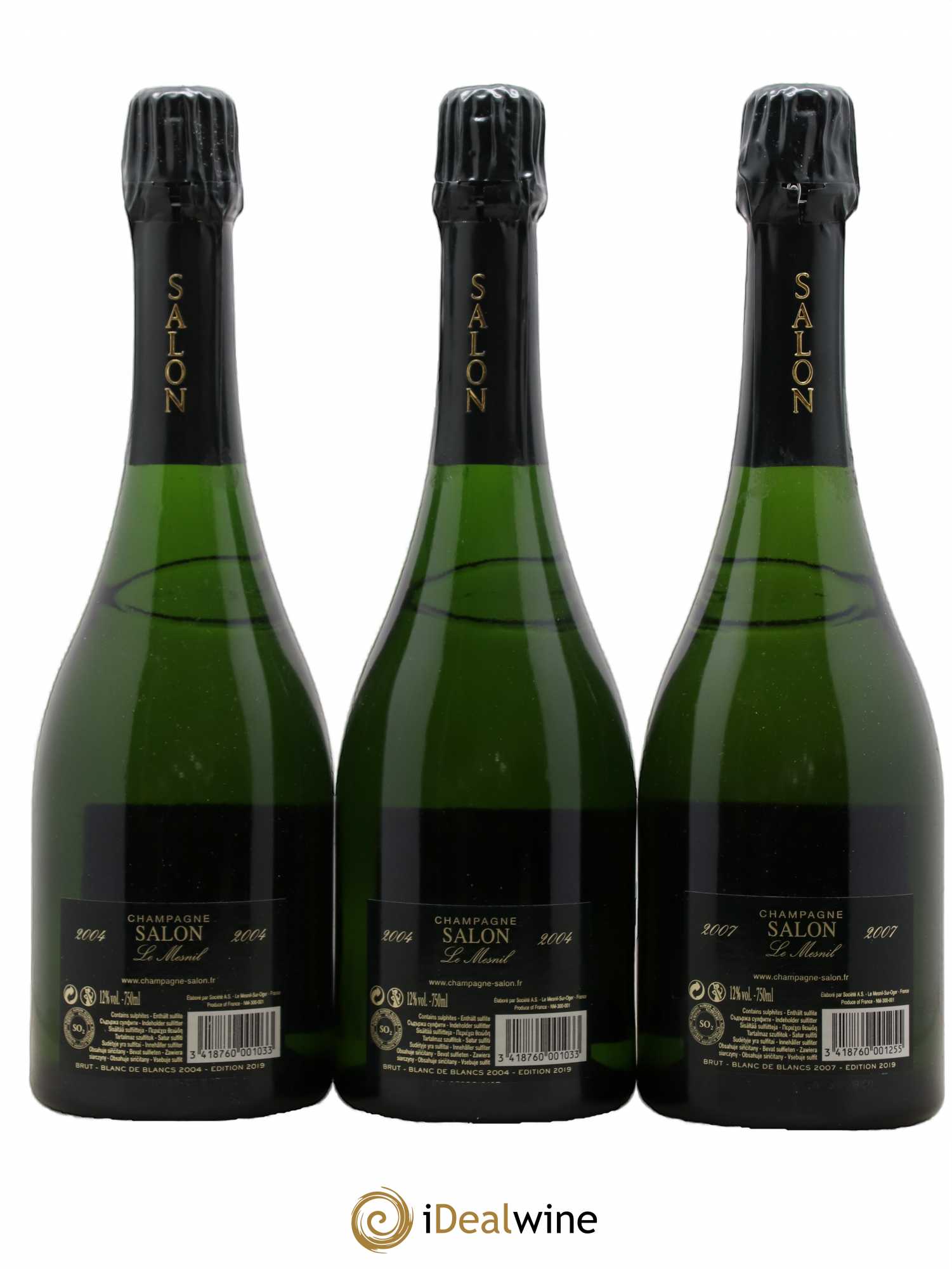 S Caisse Oenothèque Salon - Lot of 7 bottles - 4