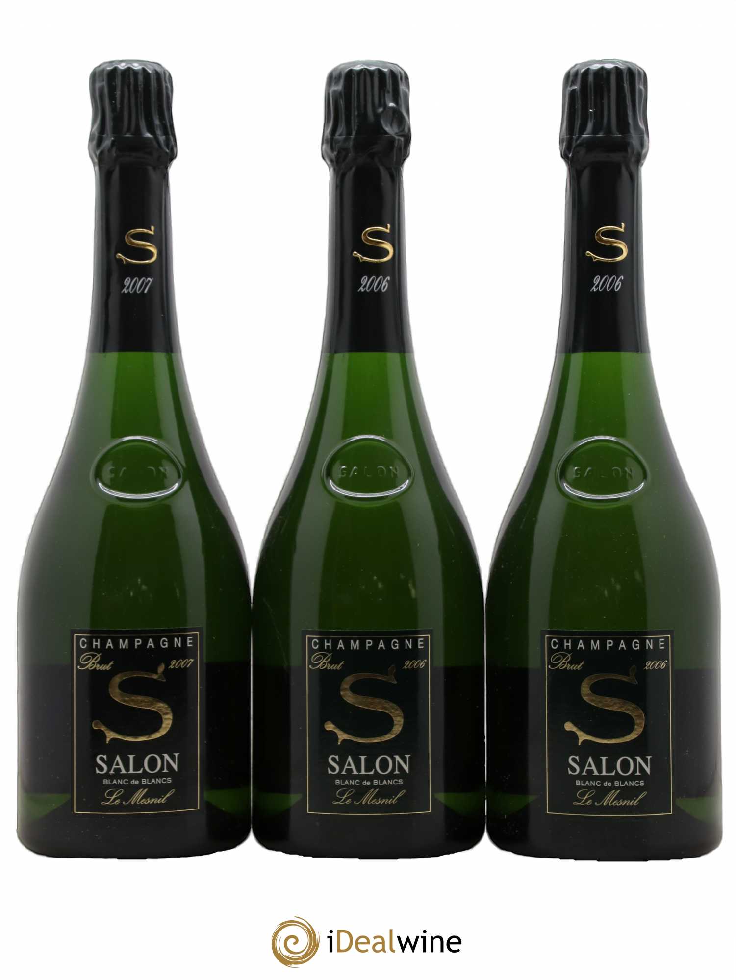 S Caisse Oenothèque Salon - Lot of 7 bottles - 5