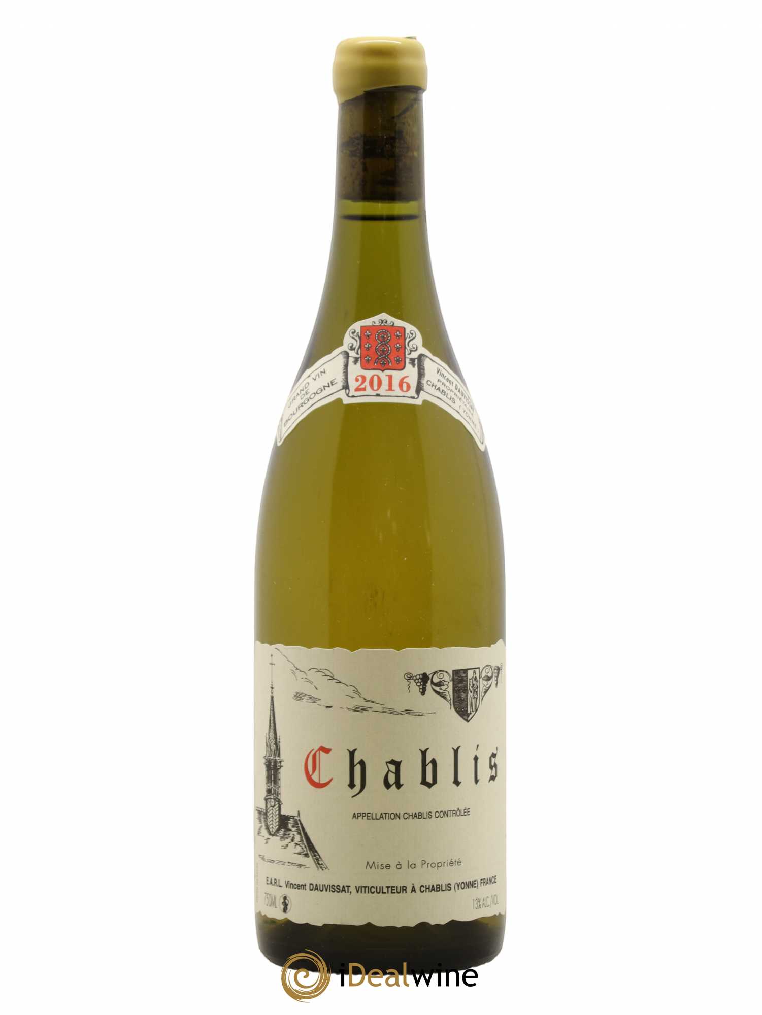 Chablis Vincent Dauvissat (Domaine) 2016 - Lot de 1 bouteille - 0