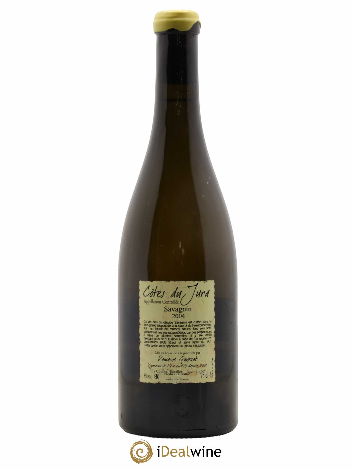 Côtes du Jura Les Vignes de mon Père Jean-François Ganevat (Domaine)  2004 - Lotto di 1 bottiglia - 1