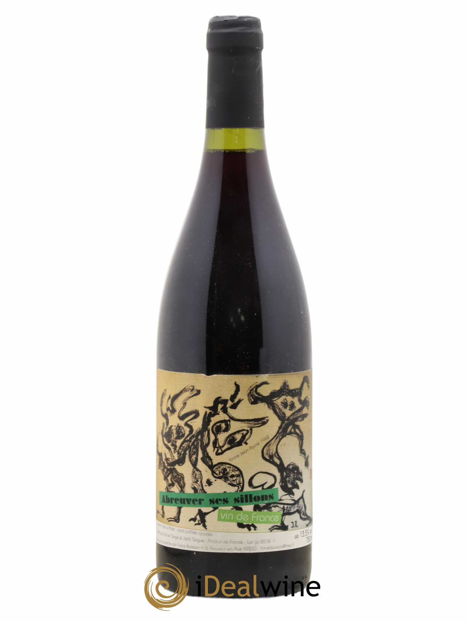 Vin de France Abreuver ses sillons Daniel Sage 2017 - Lot de 1 bouteille - 0