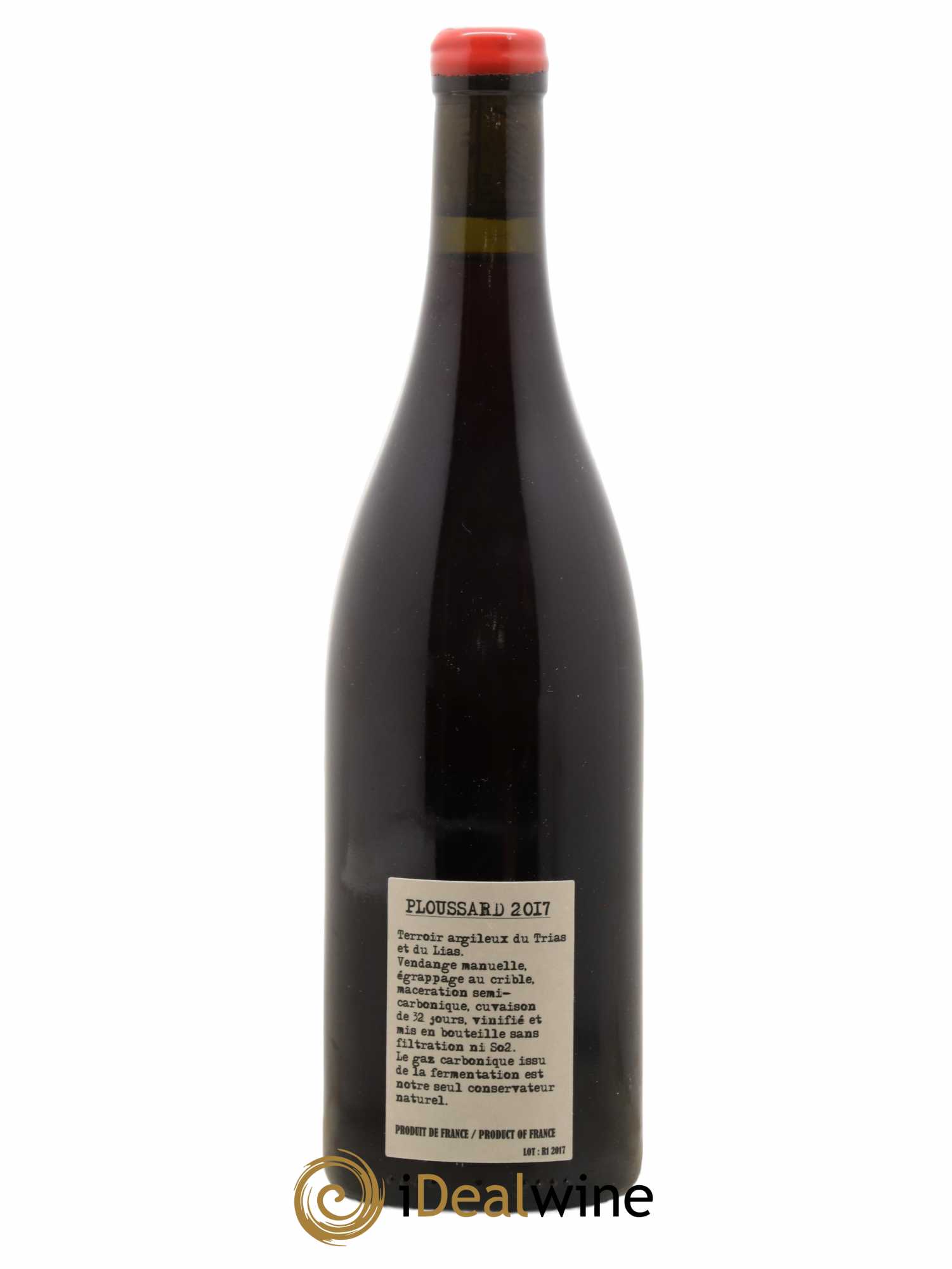 Arbois Ploussard Adeline Houillon & Renaud Bruyère 2017 - Lot de 1 bouteille - 1