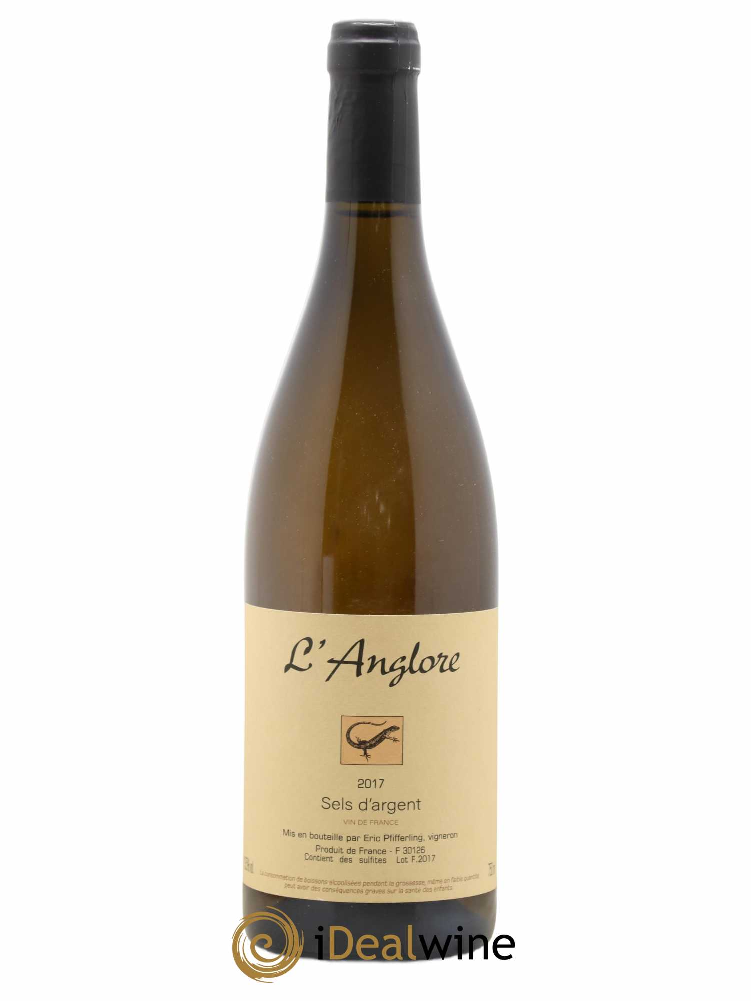 Vin de France Sels d'argent L'Anglore 2017 - Lot de 1 bouteille - 0