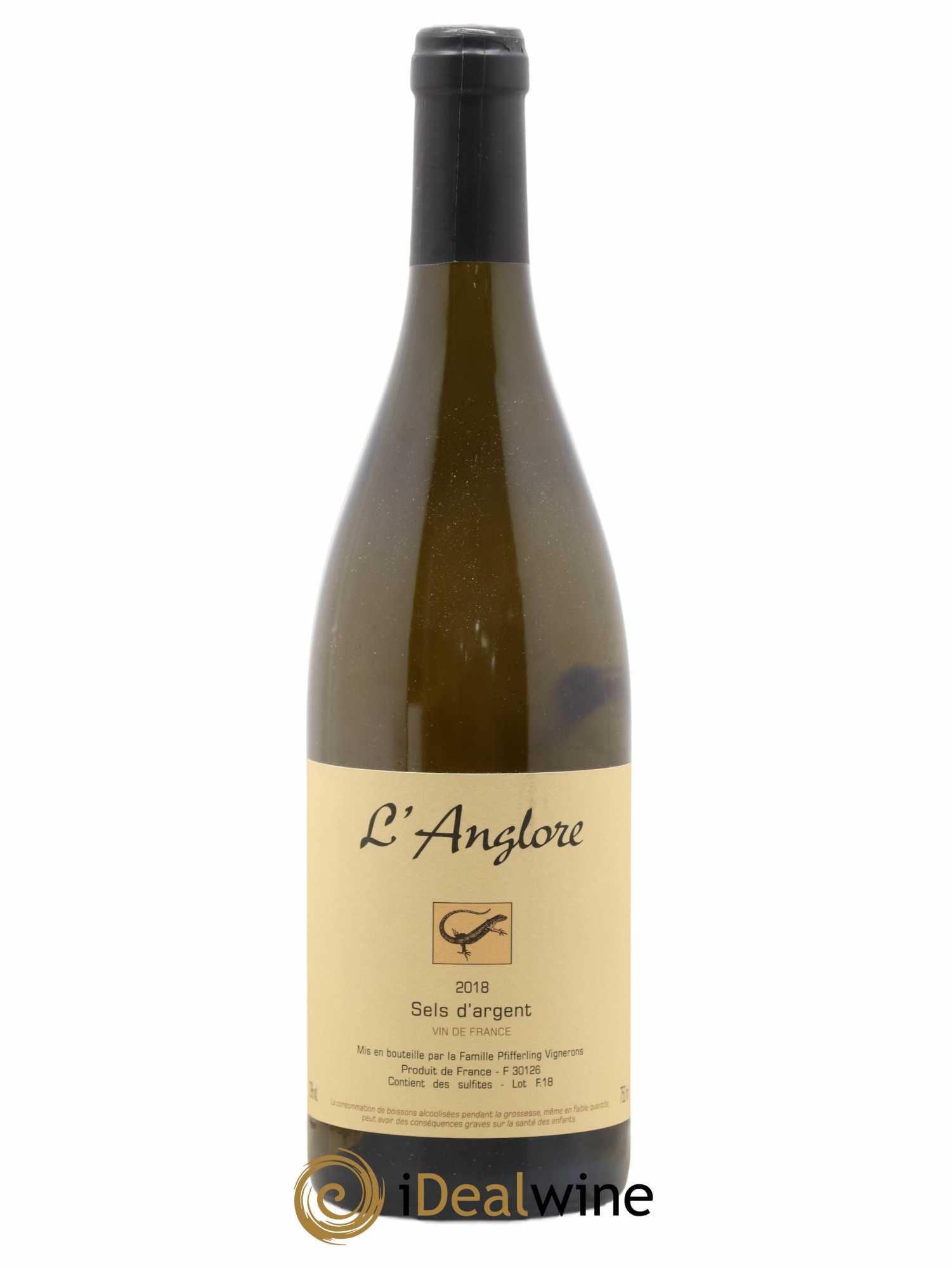 Vin de France Sels d'argent L'Anglore 2018 - Lot de 1 bouteille - 0