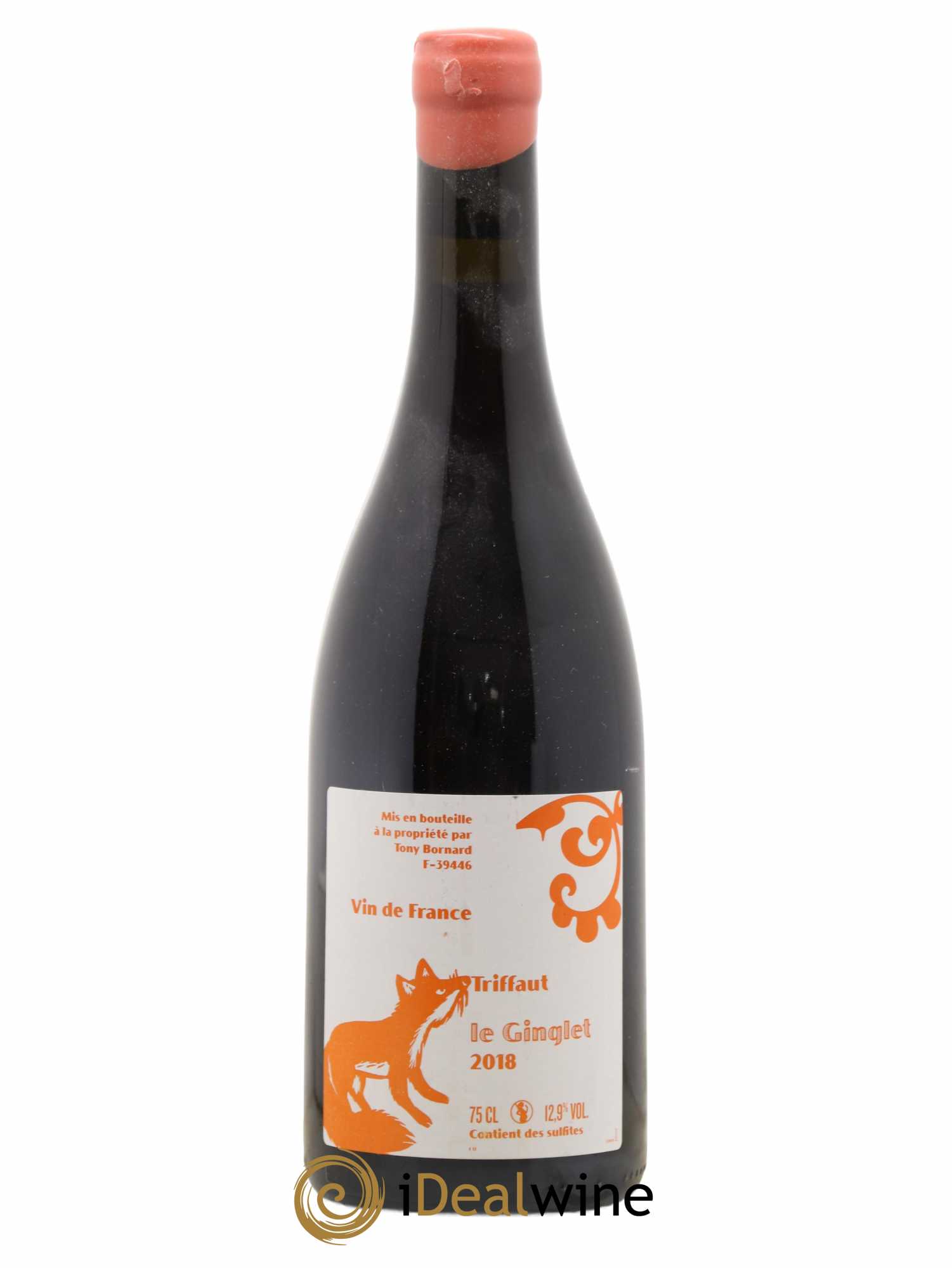 Vin de France Triffaut le Ginglet Bornard 2018 - Lot de 1 bouteille - 0