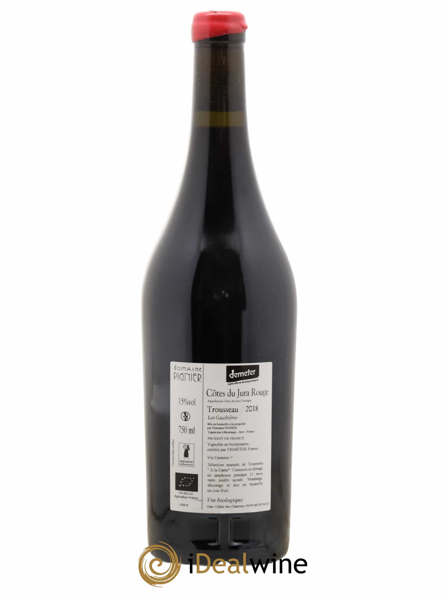 Côtes du Jura 2018 - Posten von 1 Flasche - 1