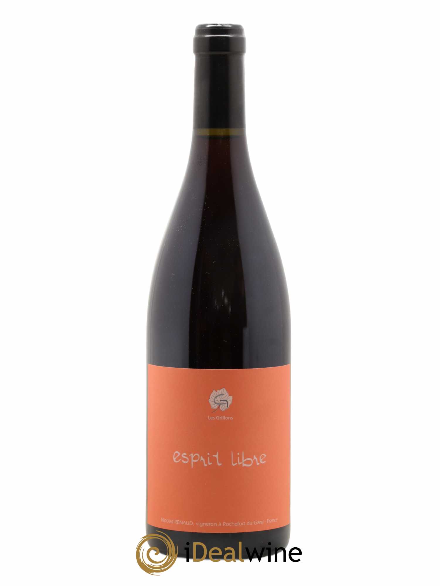 Vin de France Esprit Libre Clos des Grillons 2018 - Lot de 1 bouteille - 0